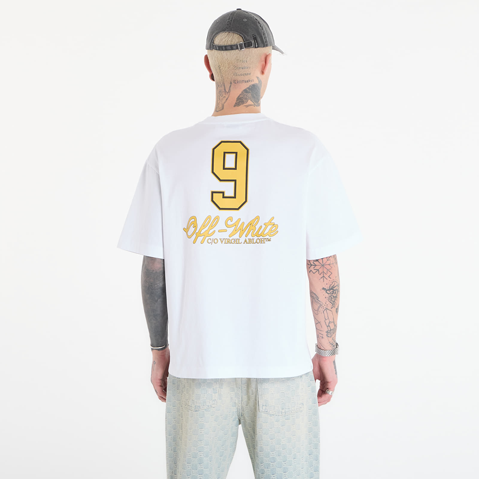 T-skjorter Off-White Sporty 3 Skate S/S Tee White