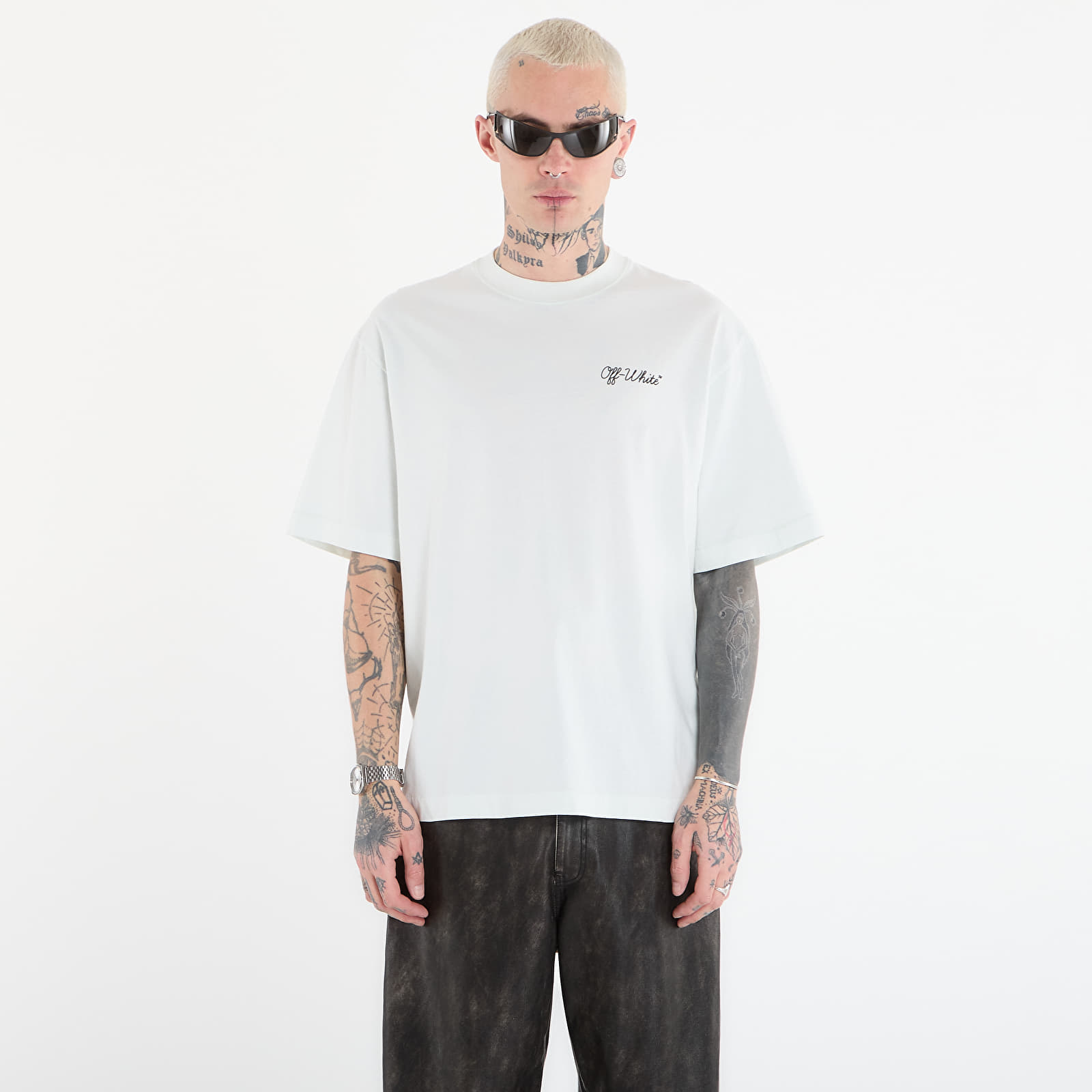 T-shirts Off-White Script Skate S/S Tee Bluewash