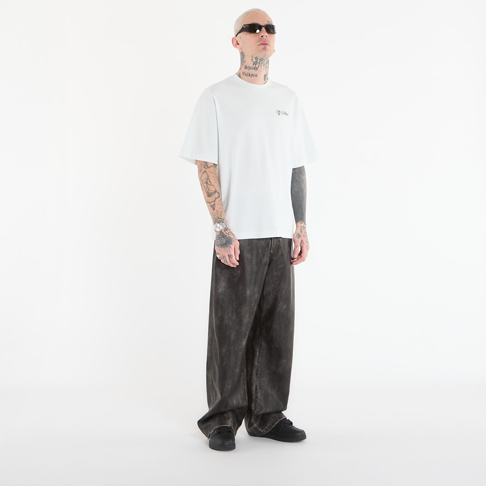 T-shirts Off-White Script Skate S/S Tee Bluewash