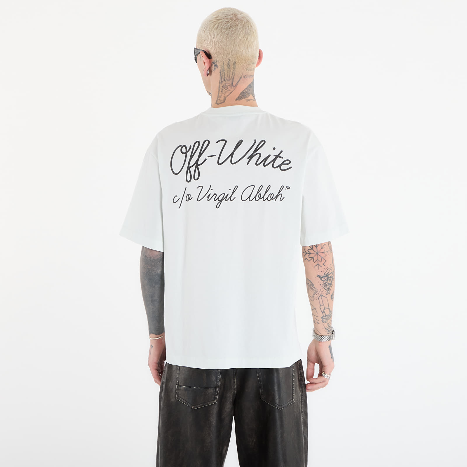 T-shirts Off-White Script Skate S/S Tee Bluewash