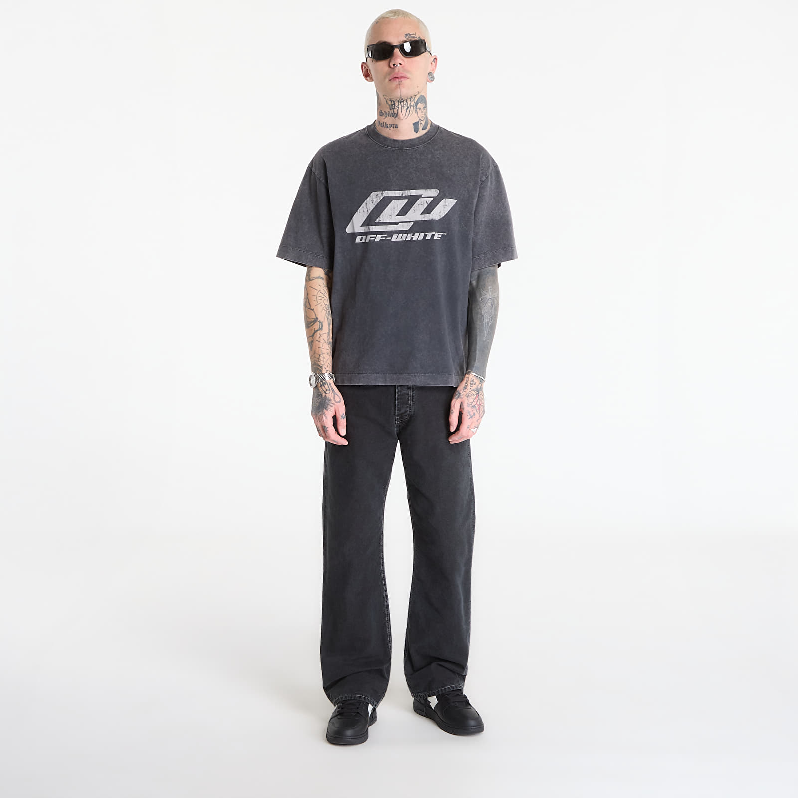 Джинси Off-White Half Arrow Slim Relaxed Jeans Black