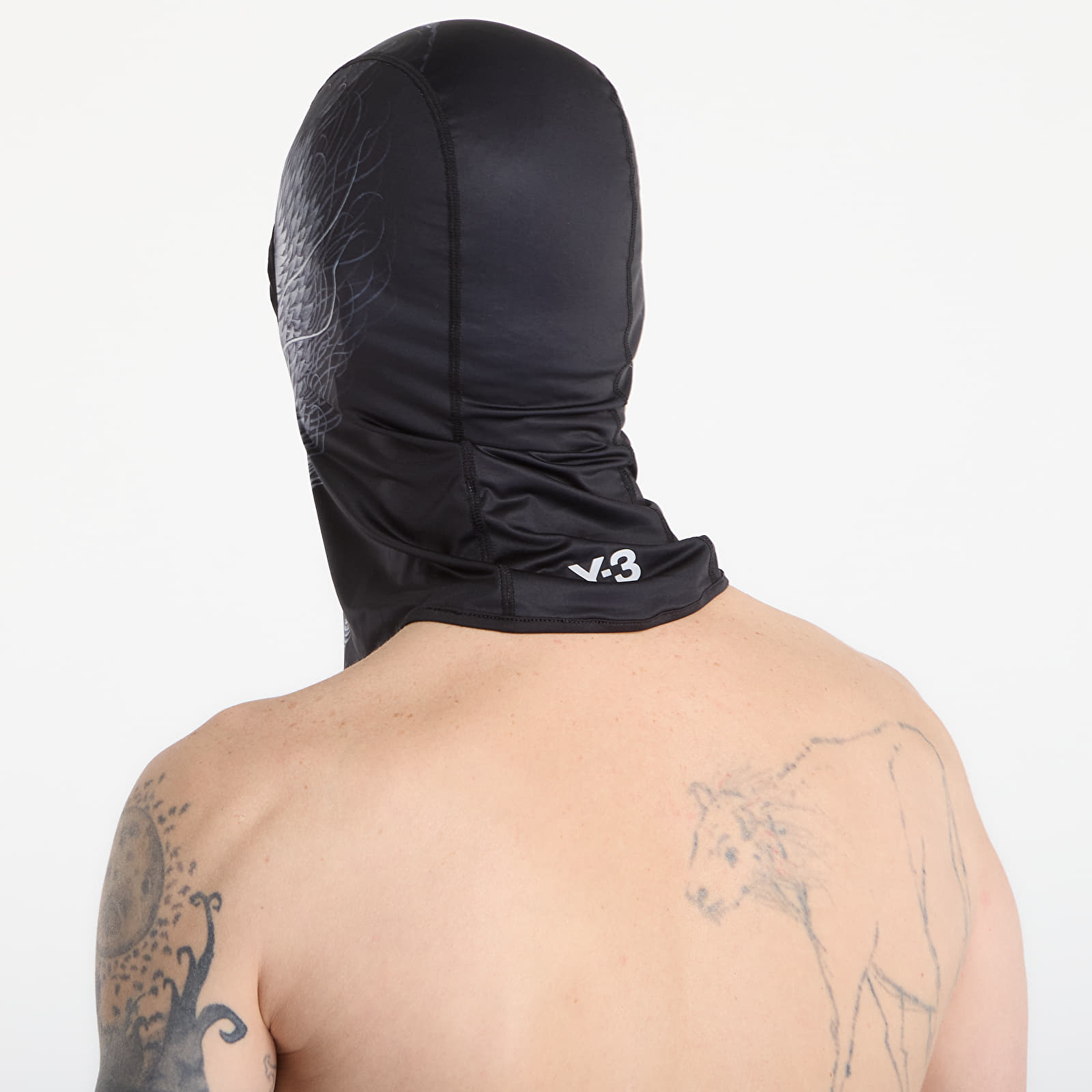 Gorras de hombre Y-3 x Mercedes-AMG PETRONAS Formula One Team Wolf Balaclava Black/ Lgh Solid Grey