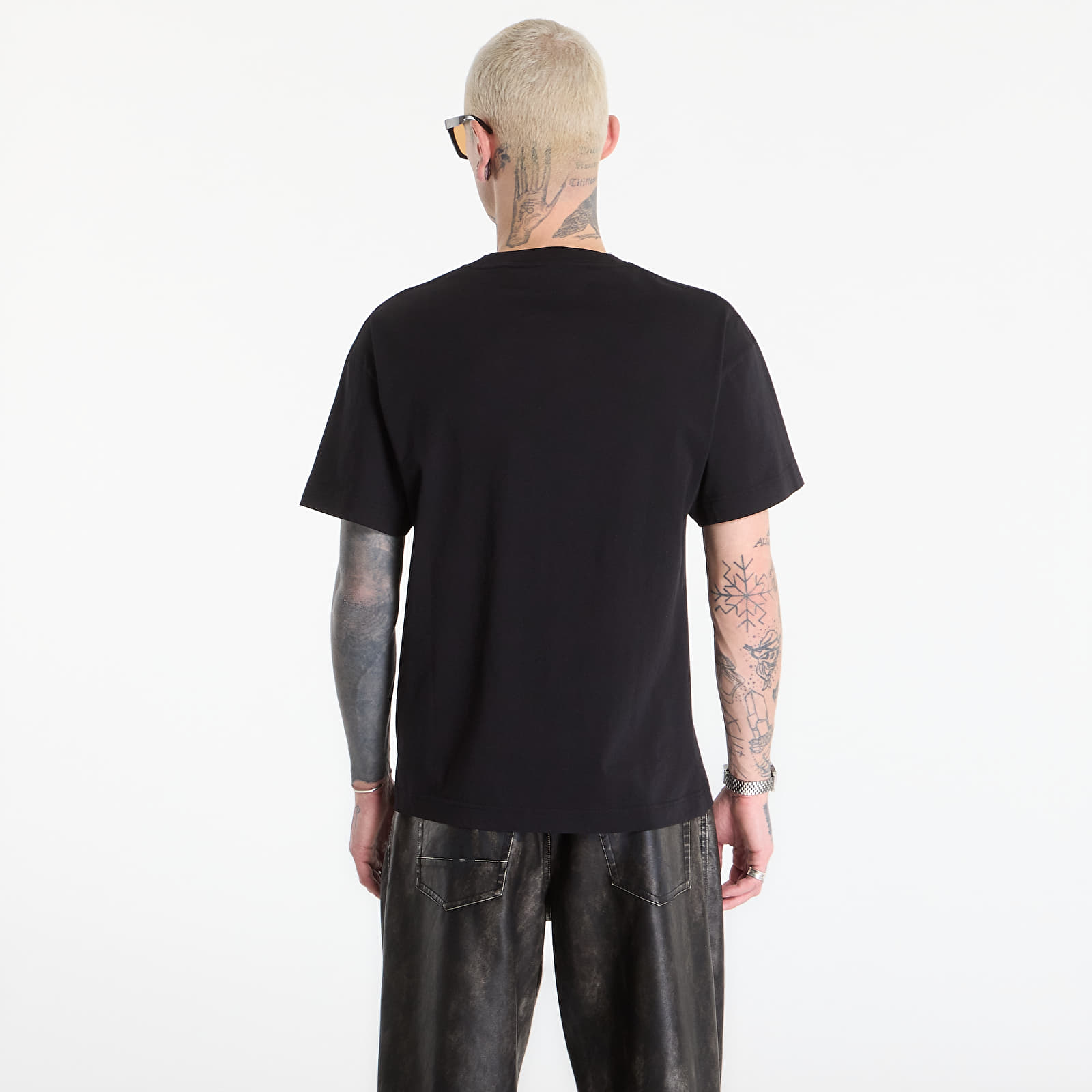 T-Shirts Palm Angels Skull Regular Tee UNISEX Black/ Off White