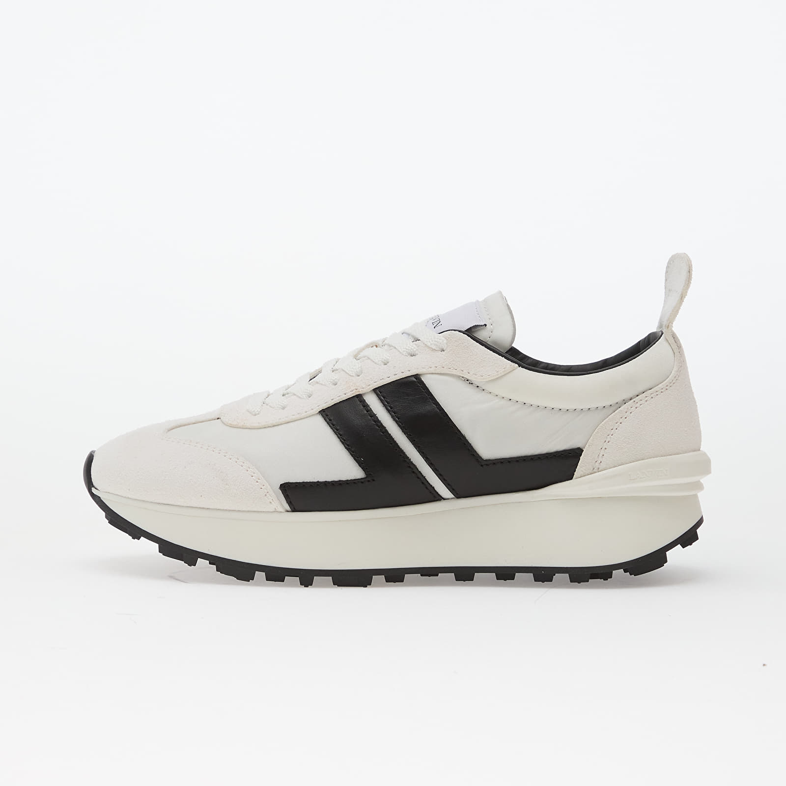 Vyriška avalynė Lanvin Bumpr Nylon White/ Black