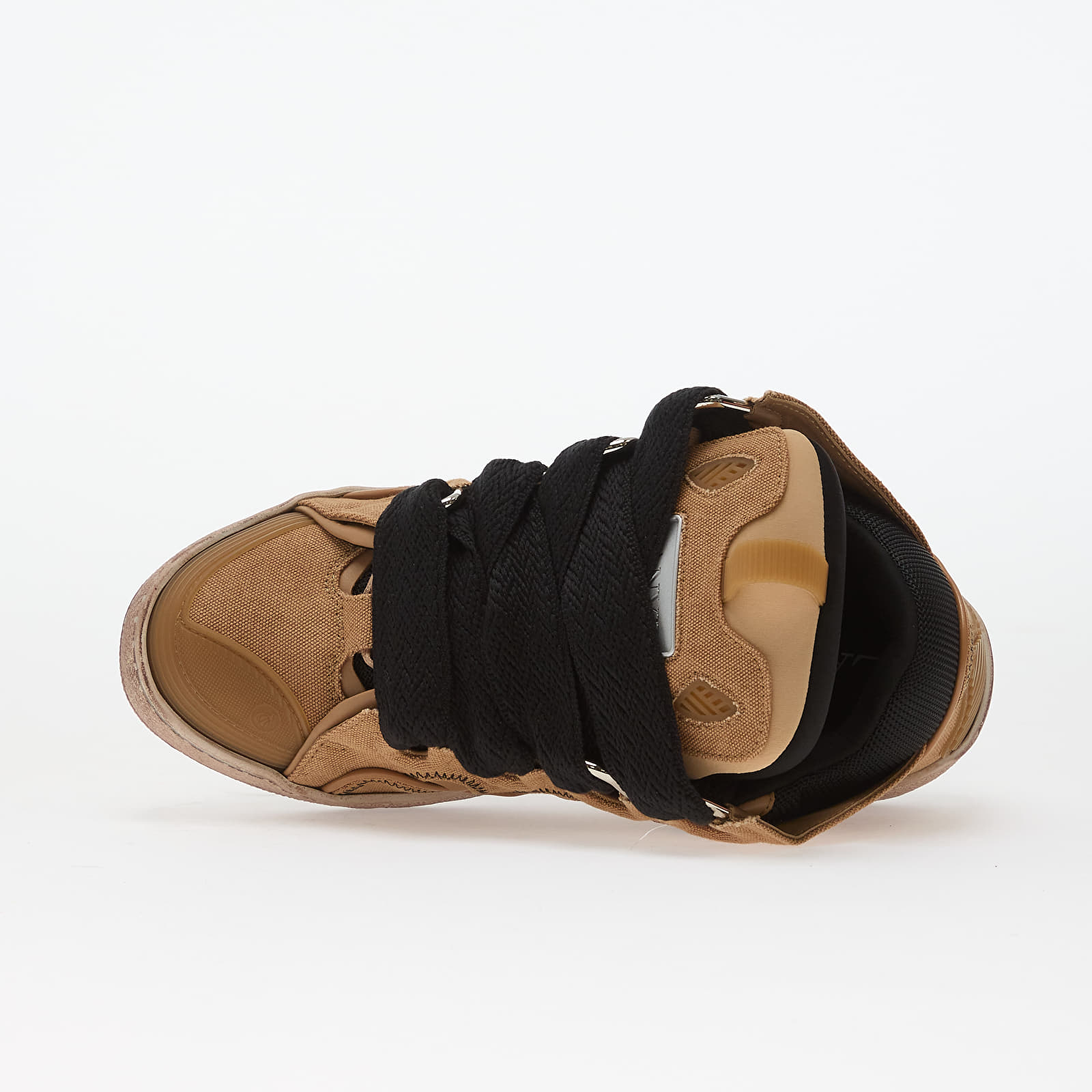 Herresko Lanvin Curb Sneakers Camel/ Amber