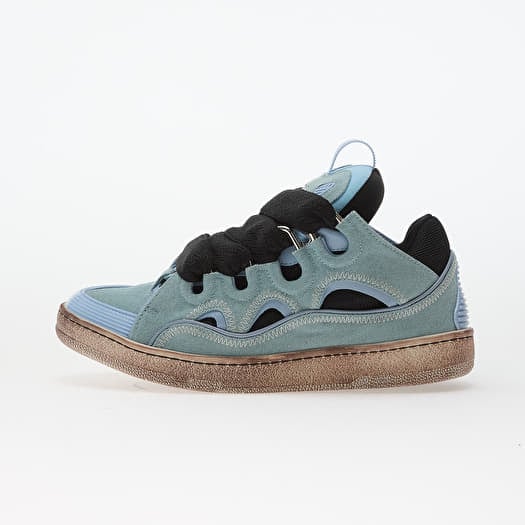 Lanvin Curb Sneakers Blue/ Amber