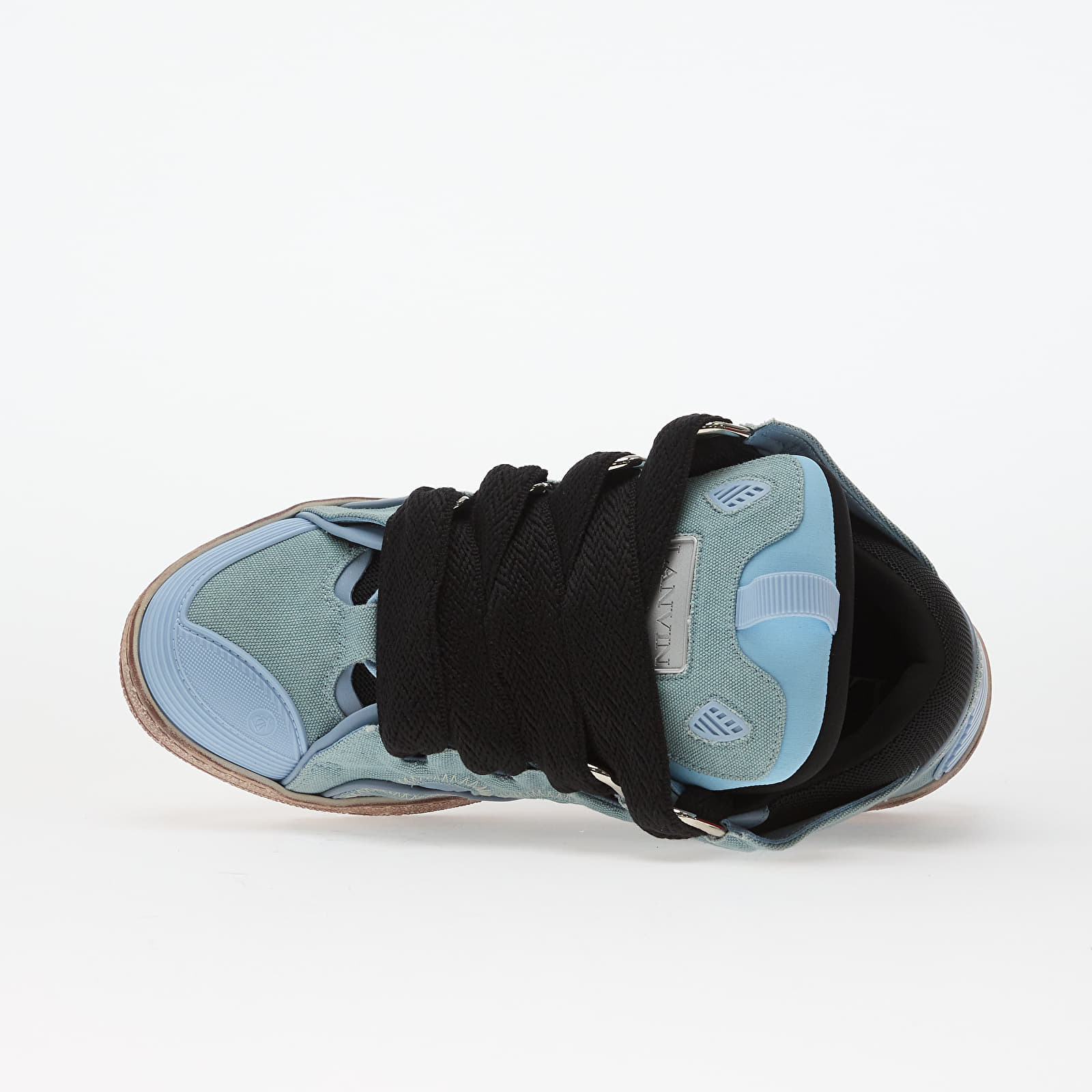 Herren Sneaker und Schuhe Lanvin Curb Sneakers Blue/ Amber