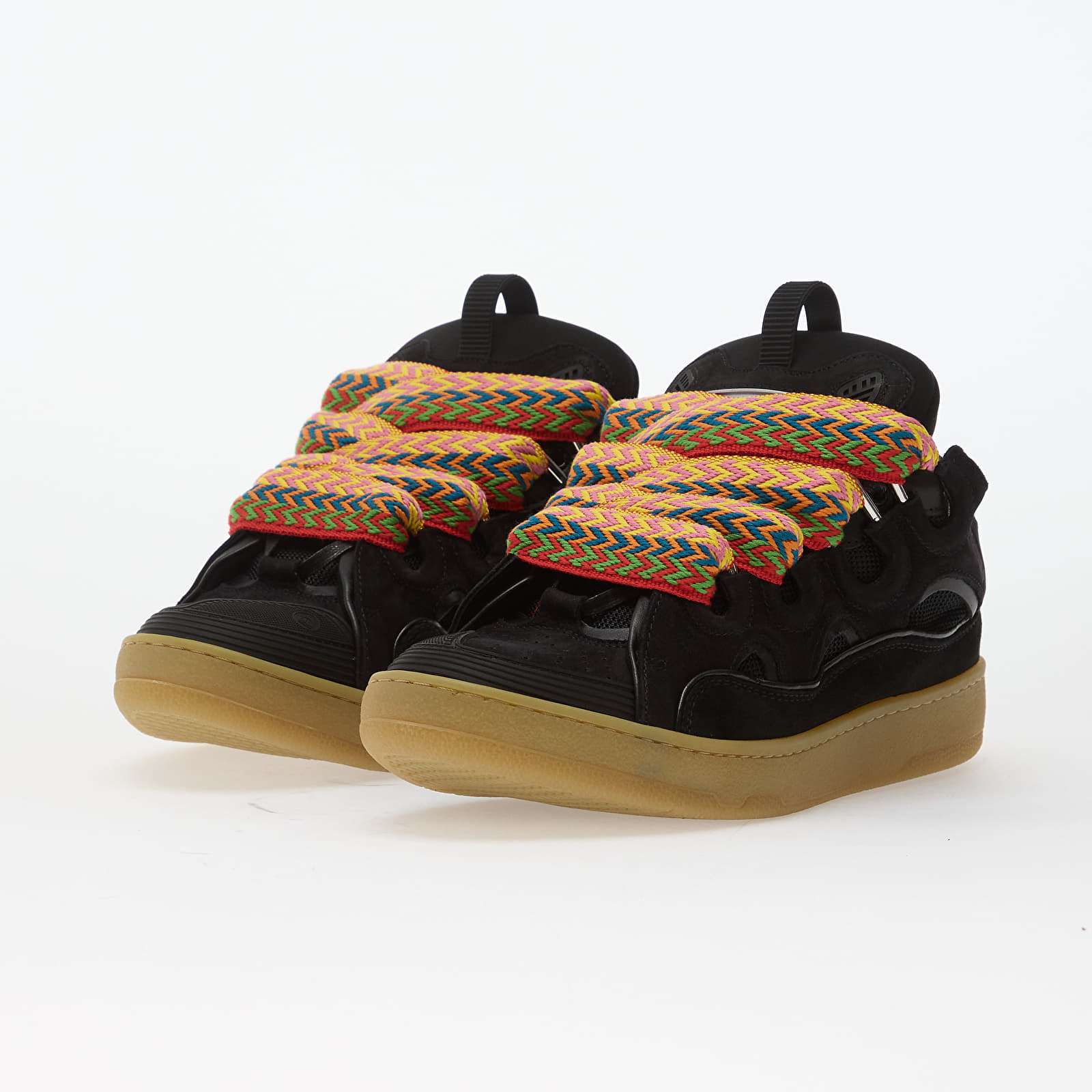 Herresko Lanvin Curb Sneakers Black