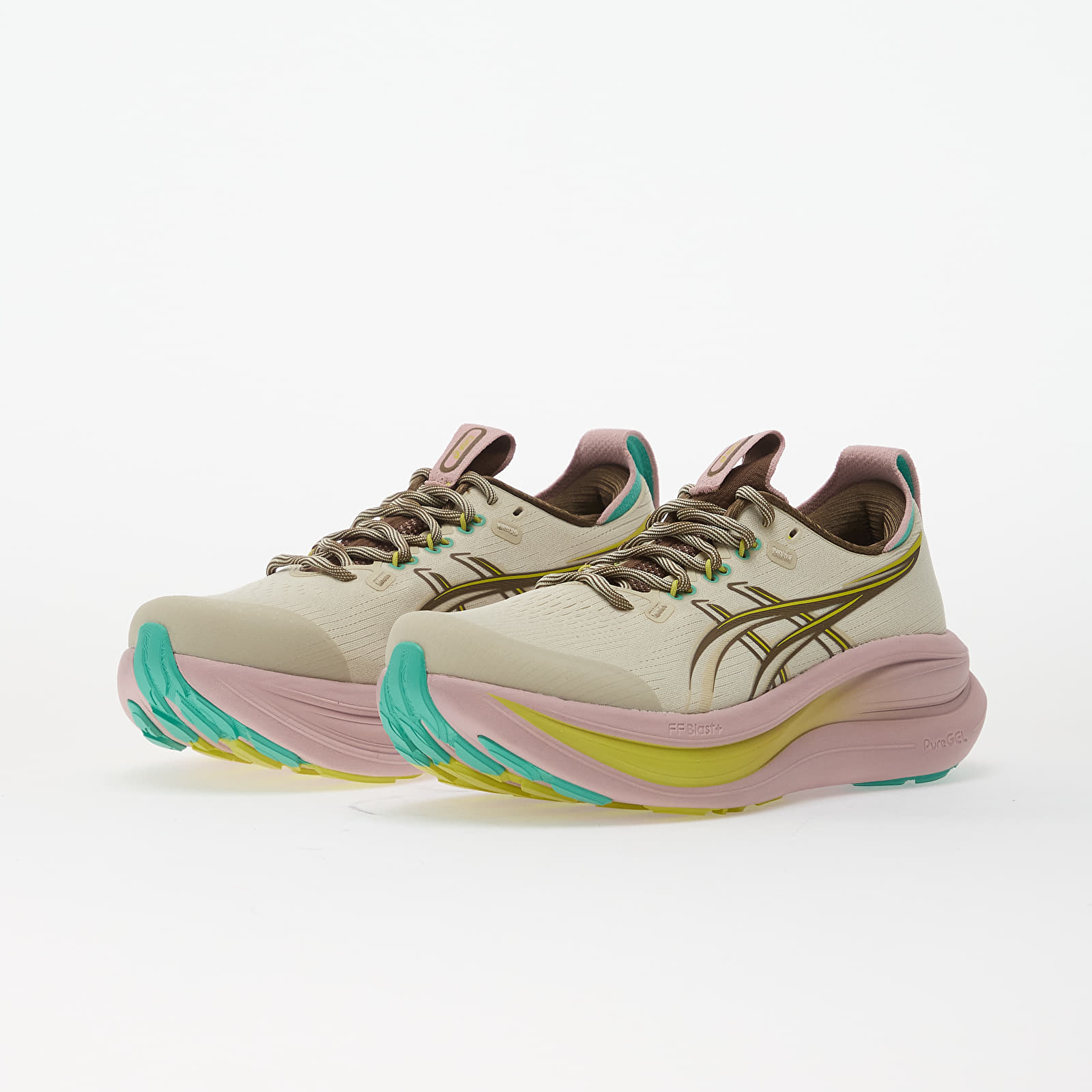 Dámské tenisky a boty Asics Gel-Nimbus 28 Tr Light Dust/ Clay Canyon