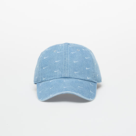 Tappo Nike Club Unstructured Denim Cap Aegean Storm/ Thunder Blue/ White