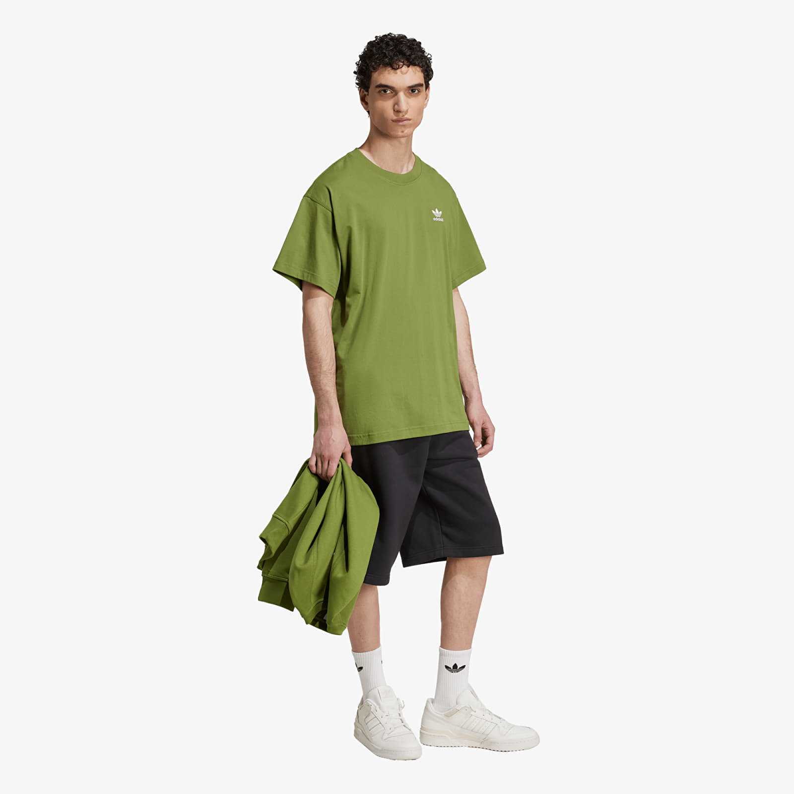 Kurzhosen adidas Trefoil Essentials Shorts 12 Inch Black