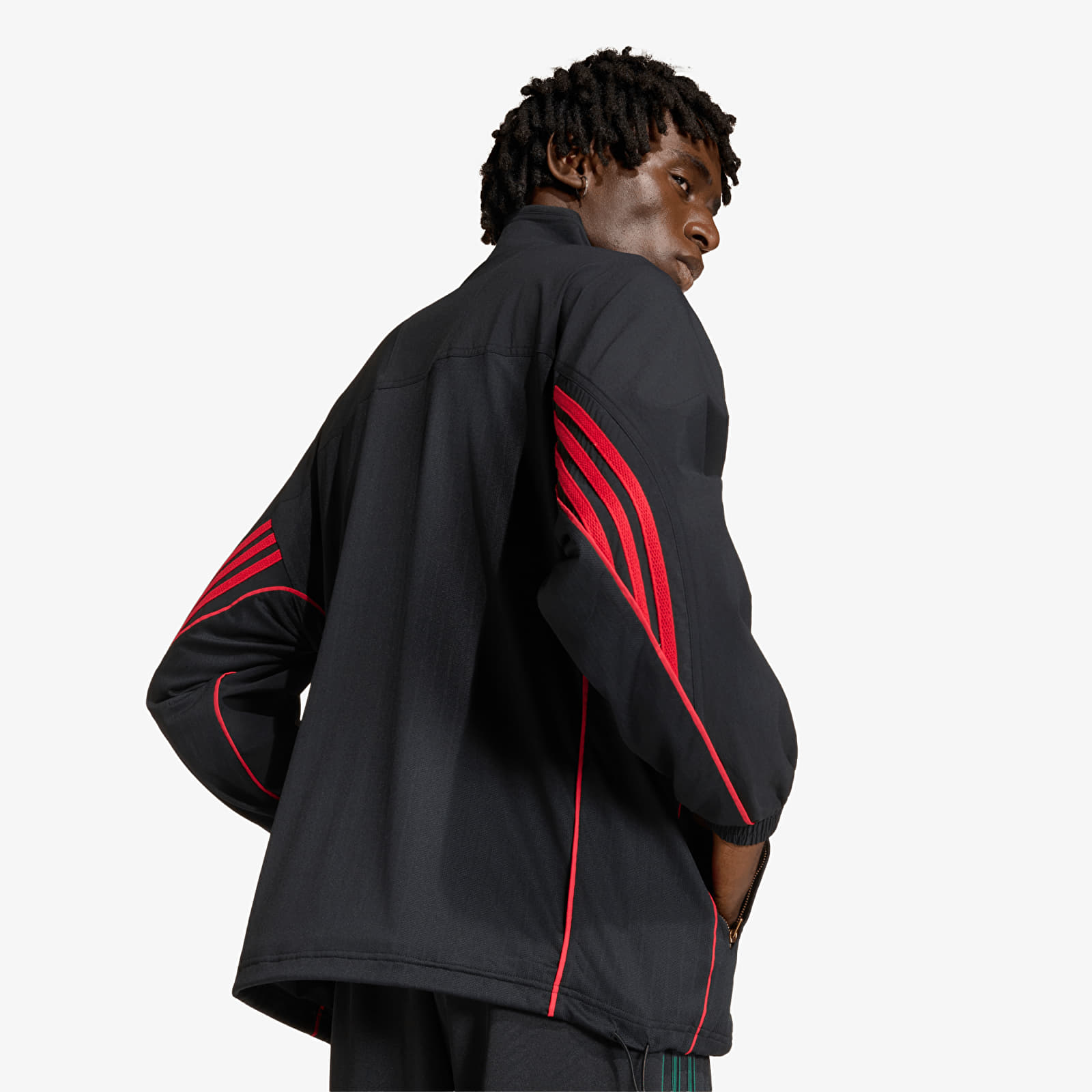 Sweatjacken und Sweatshirts adidas 98 Loose Track Top Black