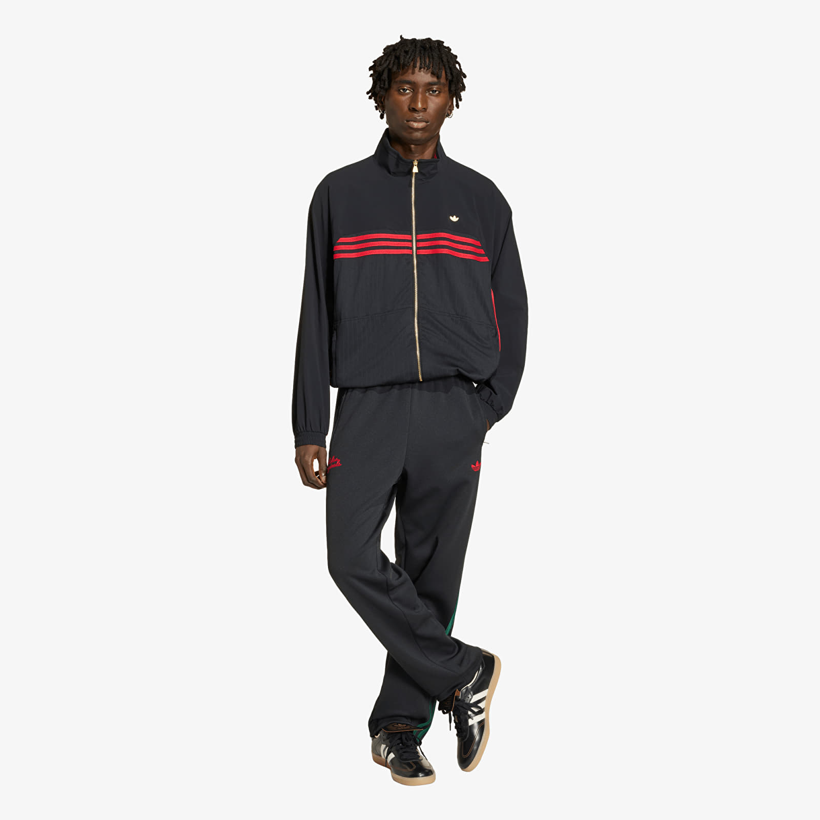 Sweatjacken und Sweatshirts adidas 98 Loose Track Top Black