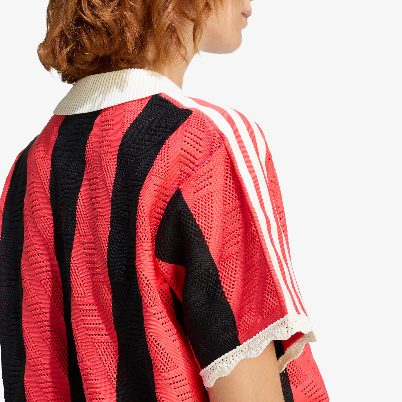 T-Shirts adidas Short-Sleeve Polo Tee Semi Lucid Red