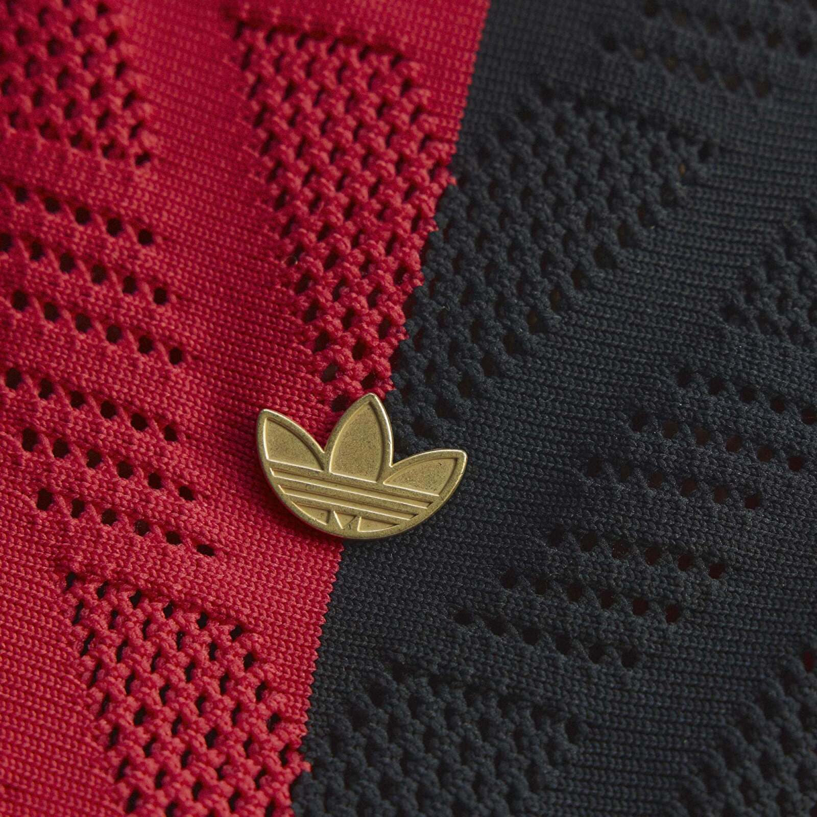 T-Shirts adidas Short-Sleeve Polo Tee Semi Lucid Red