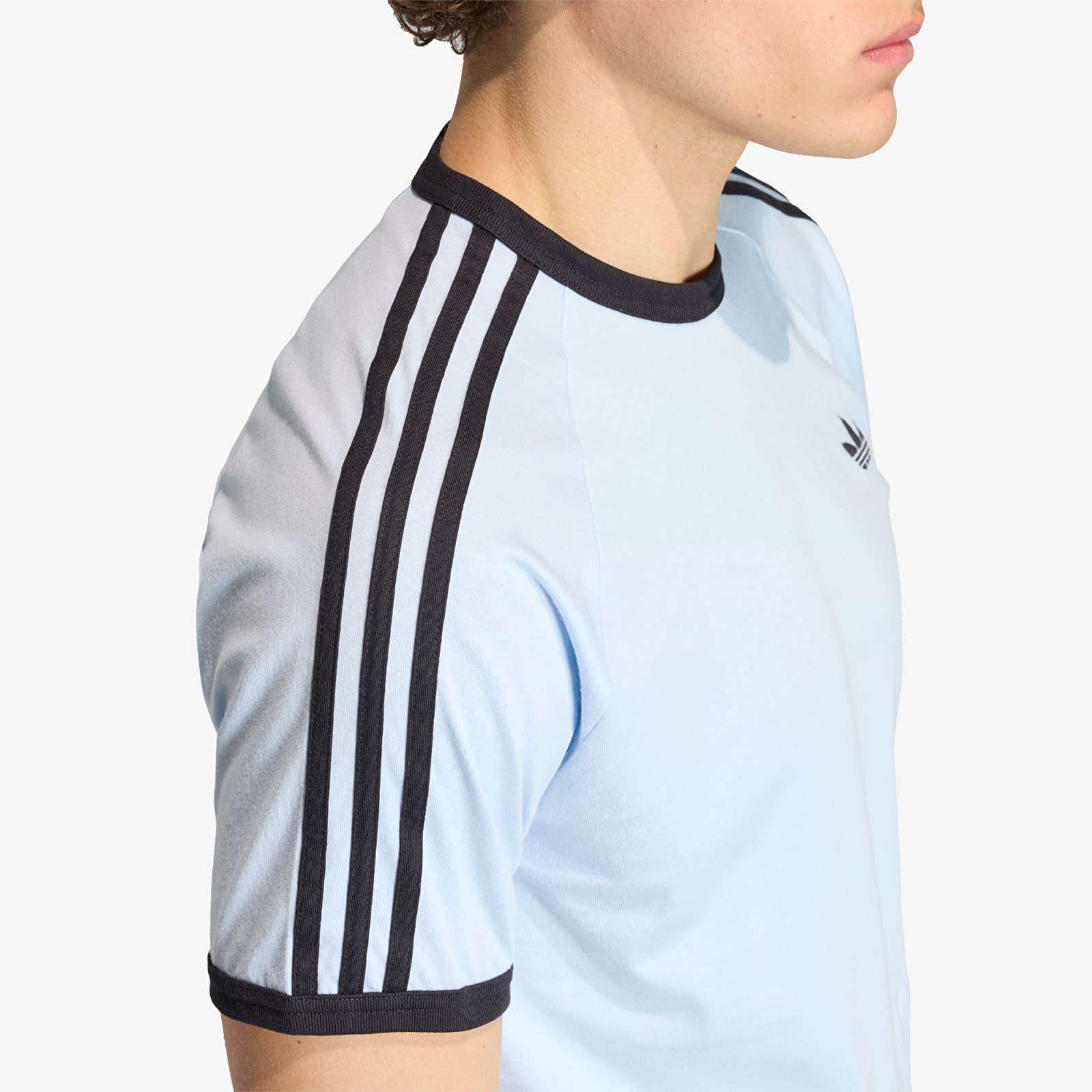 T-shirts adidas 3-Stripes T-Shirt Crystal Sky