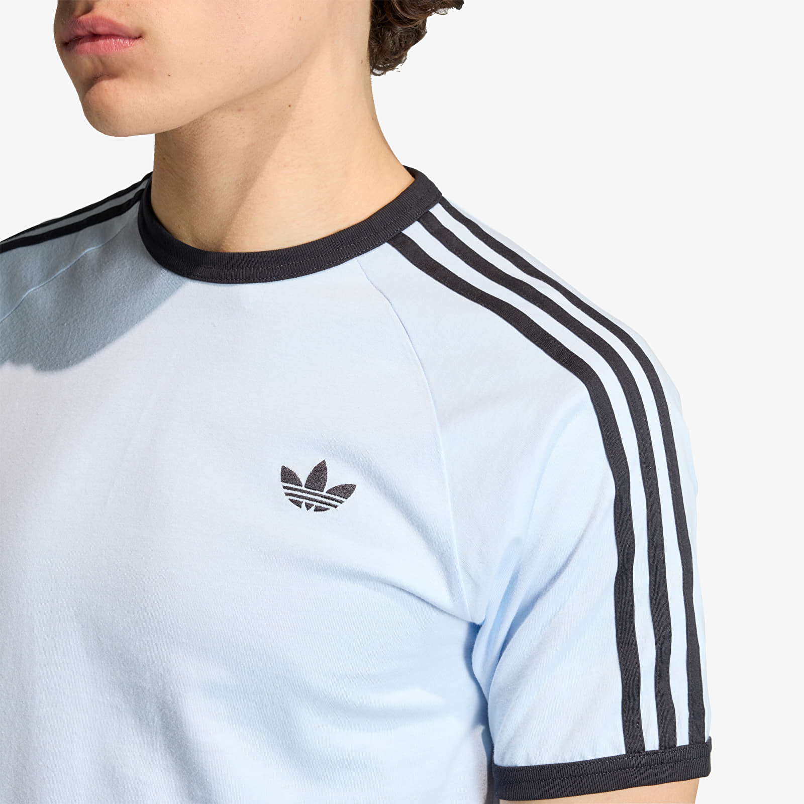 T-shirts adidas 3-Stripes T-Shirt Crystal Sky