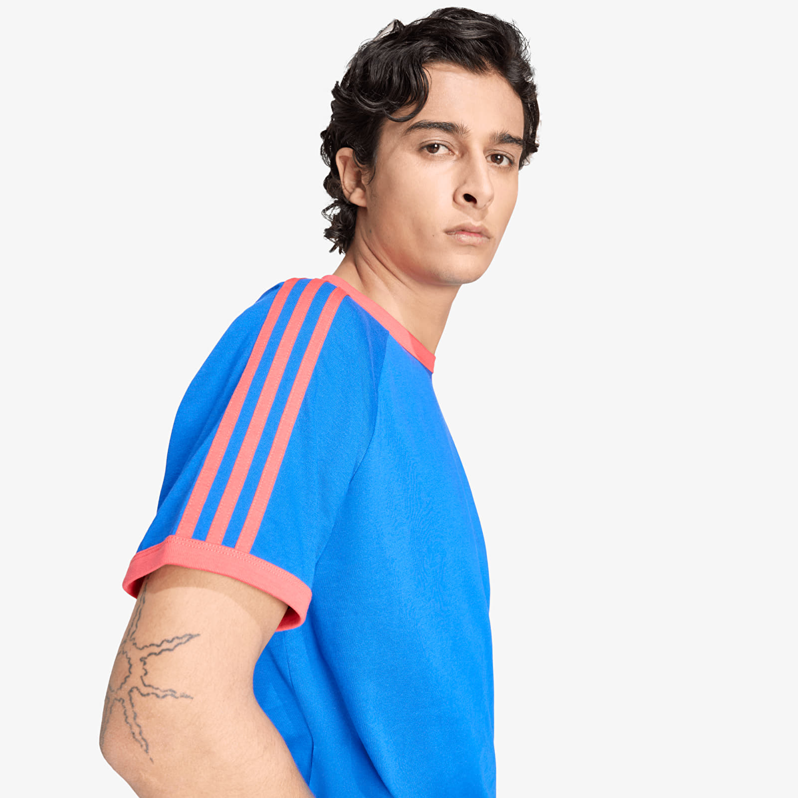 Camisetas adidas 3-Stripes T-Shirt Blue