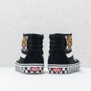 Men s shoes Vans Tiger Check Sk8 Hi Reissue Black True White