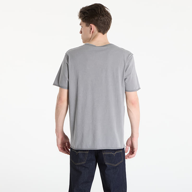 Diesel グレー Tシャツ | Tシャツ Diesel embossed Gray Charcoal