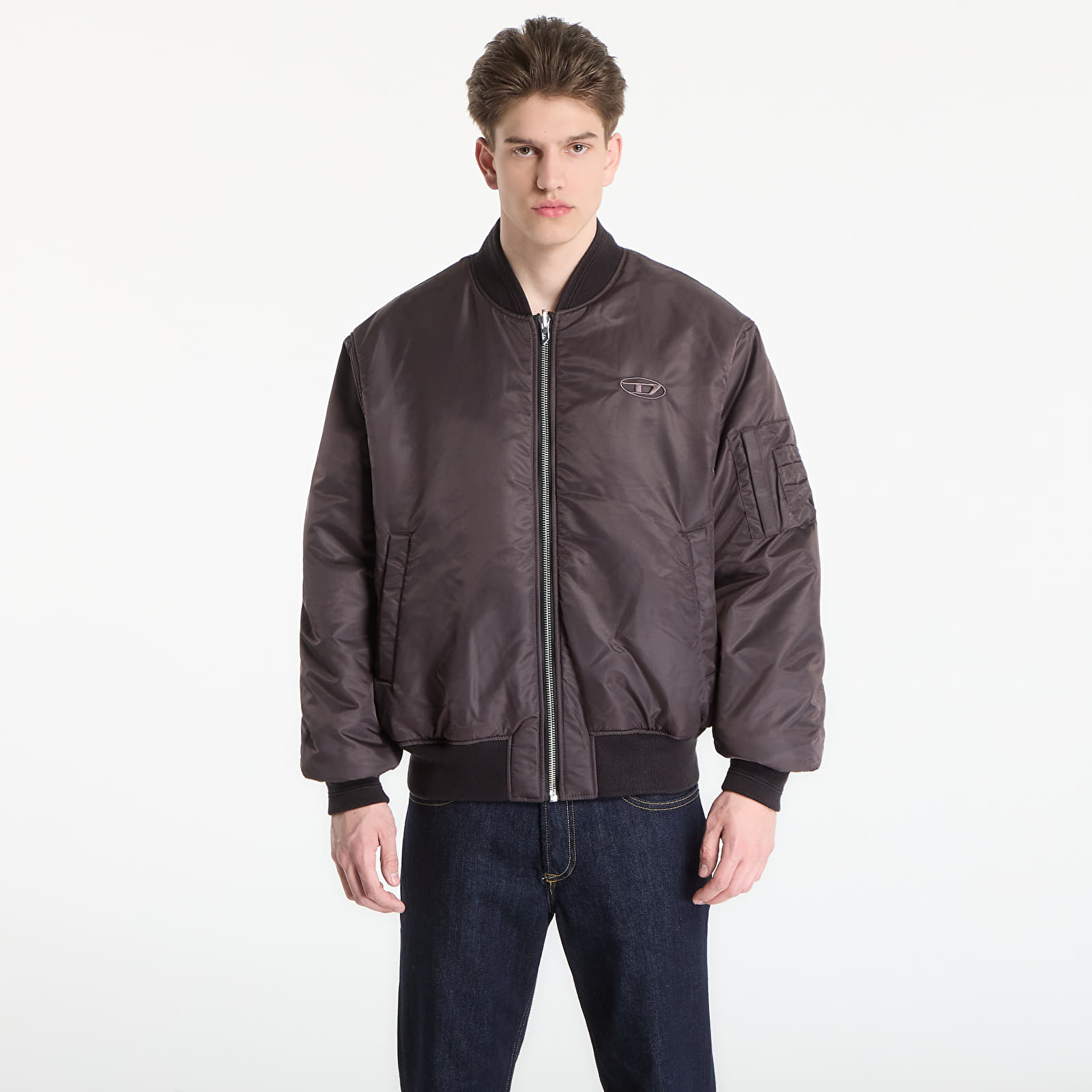 Men's bomber jackets Diesel W-Type-D1 Jacket Black