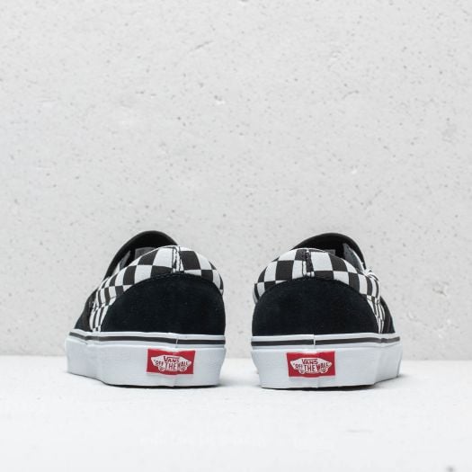 Tiger check discount slip on vans