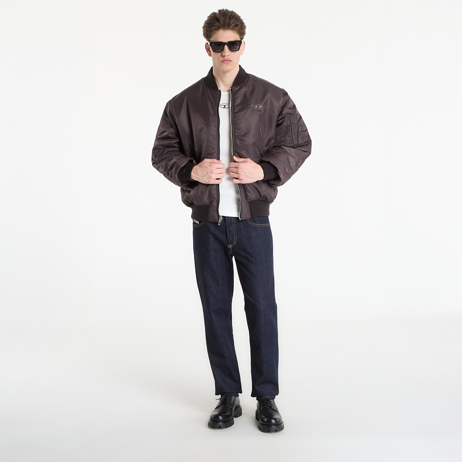 Men's bomber jackets Diesel W-Type-D1 Jacket Black