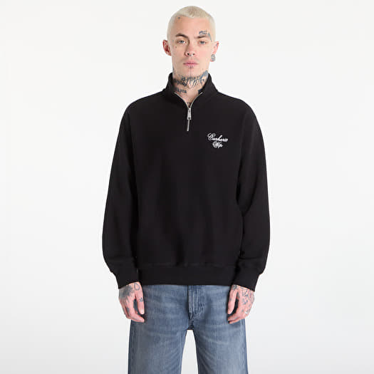 Sweatshirt Carhartt WIP Longhand Half Zip Sweat UNISEX Black/ White
