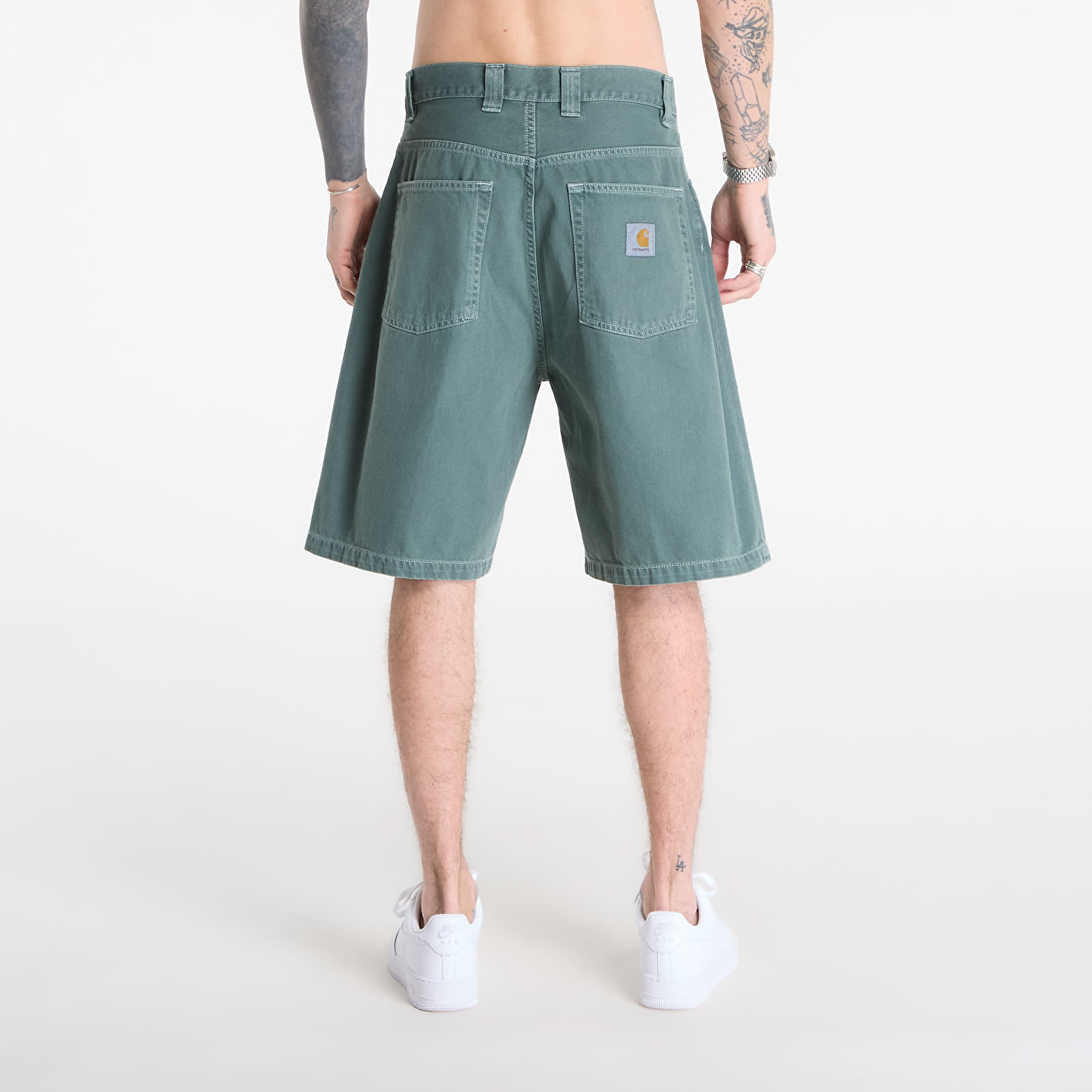 Šorti Carhartt WIP Brandon Short UNISEX Velvet Green