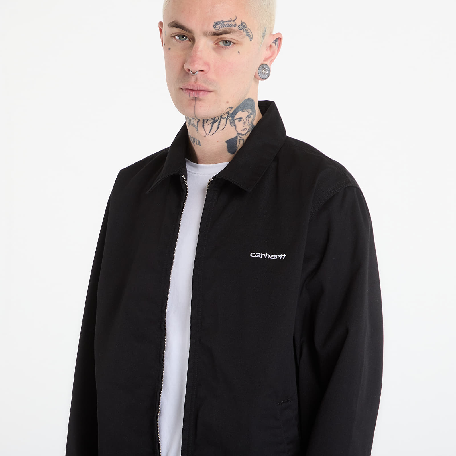 Jacken Carhartt WIP Module Script Jacket UNISEX Black/ White