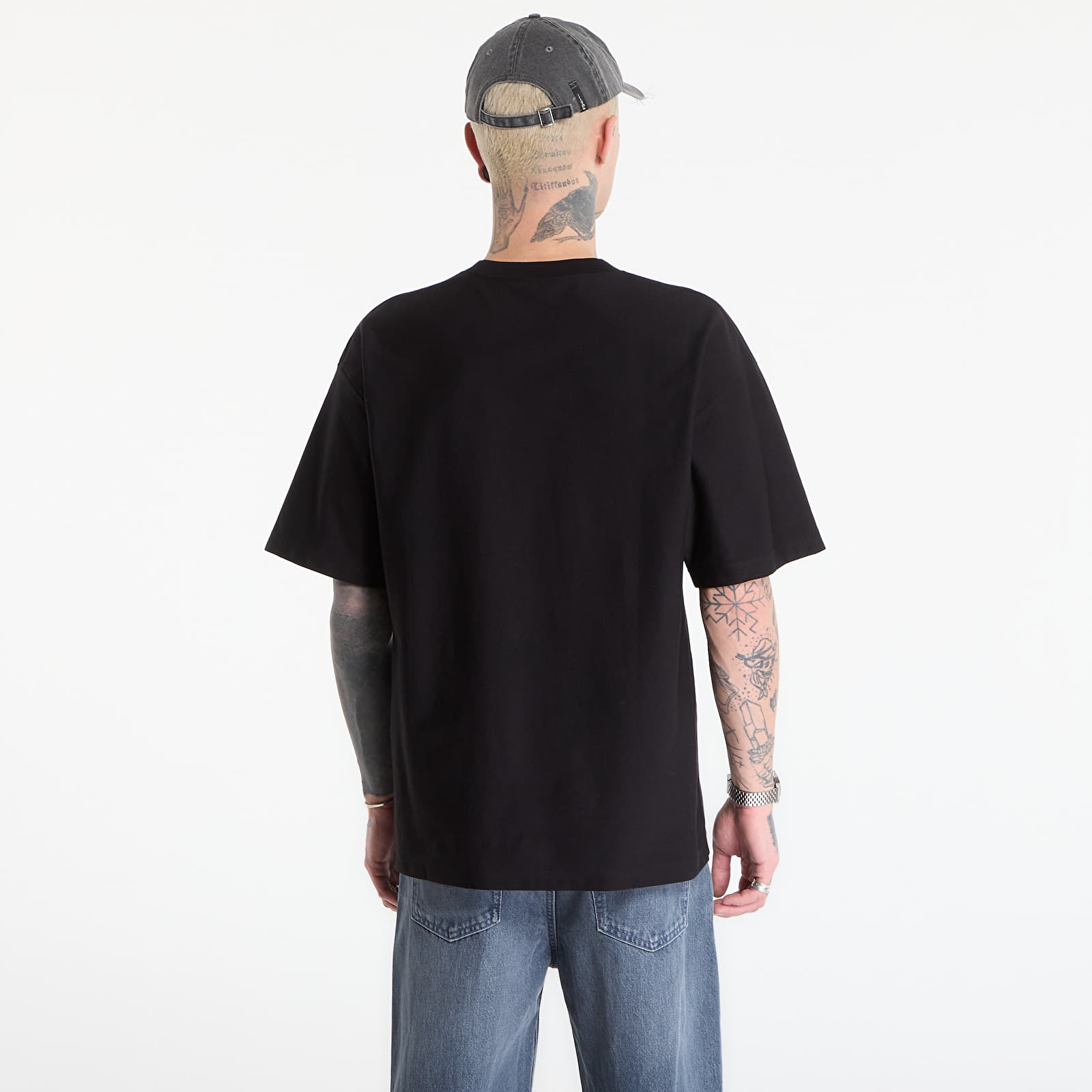   Μπλούζες Carhartt WIP S/S WIP Label T-Shirt UNISEX Black