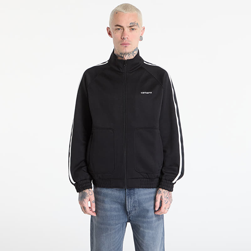 Mikina Carhartt WIP Bolar Sweat Jacket UNISEX Black/ Wax
