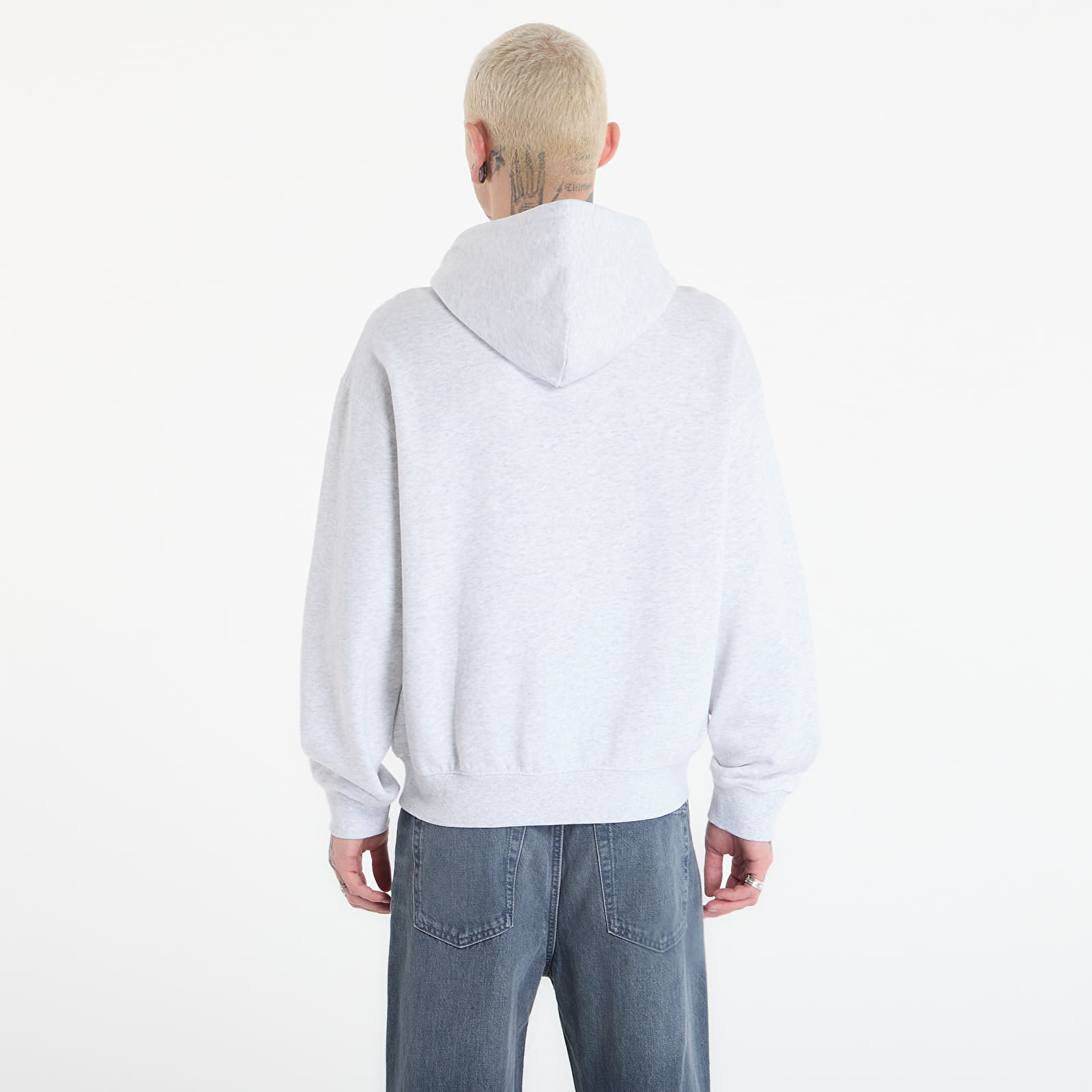 Hettegensere og sweatshirts Carhartt WIP Hooded WIP Label Sweat Jacket UNISEX Ash Heather