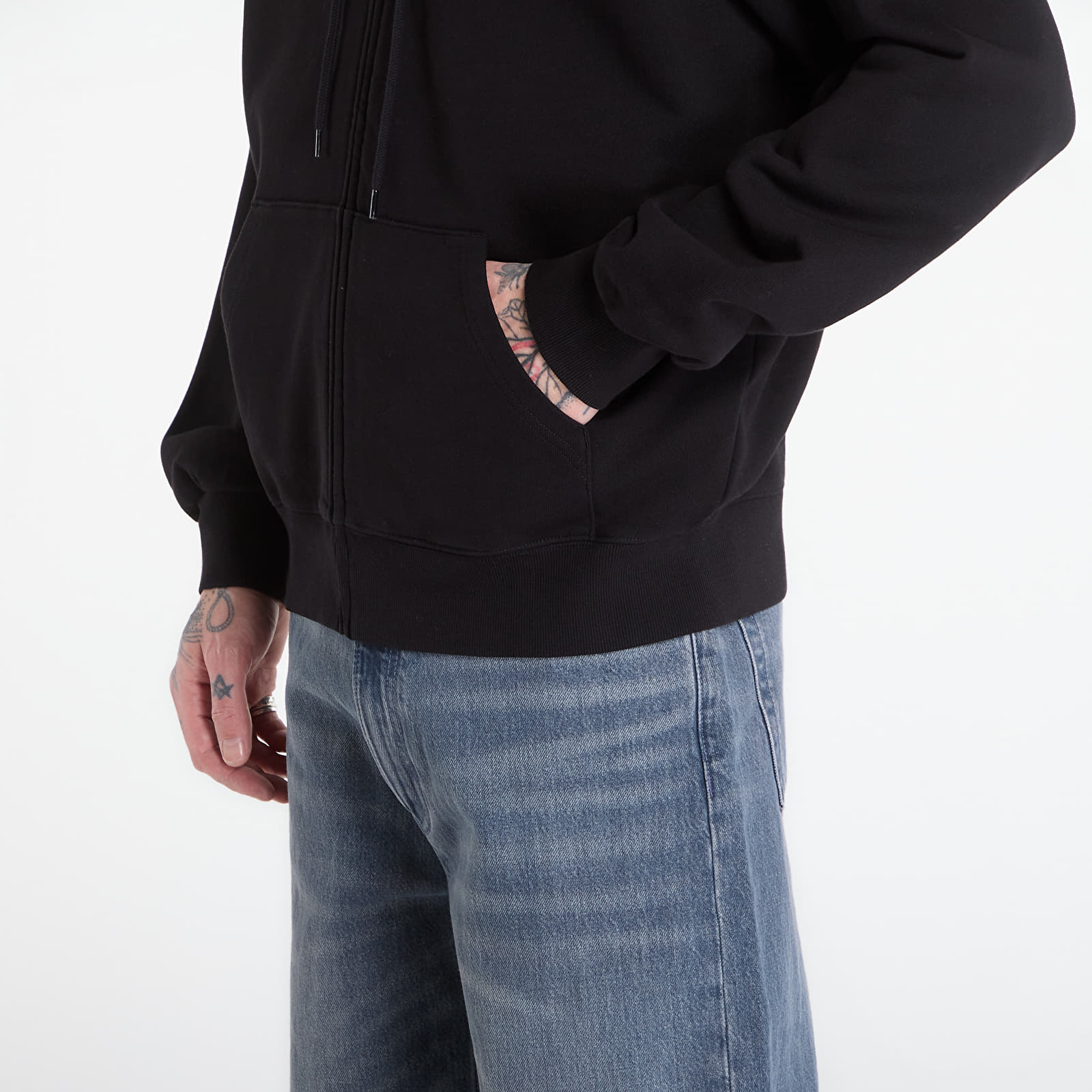 Hoodies and sweatshirts  Carhartt WIP Hooded Eightynine Sweat Jacket UNISEX Black