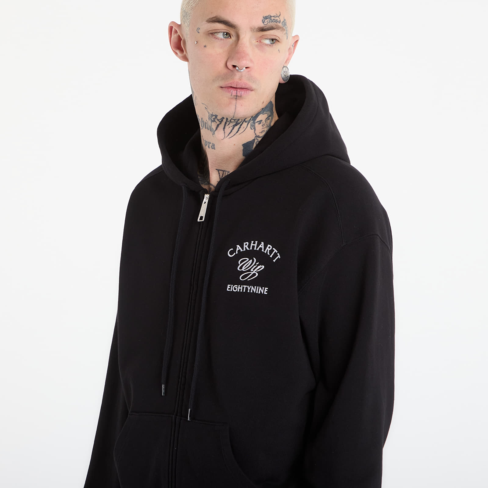 Hoodies and sweatshirts  Carhartt WIP Hooded Eightynine Sweat Jacket UNISEX Black