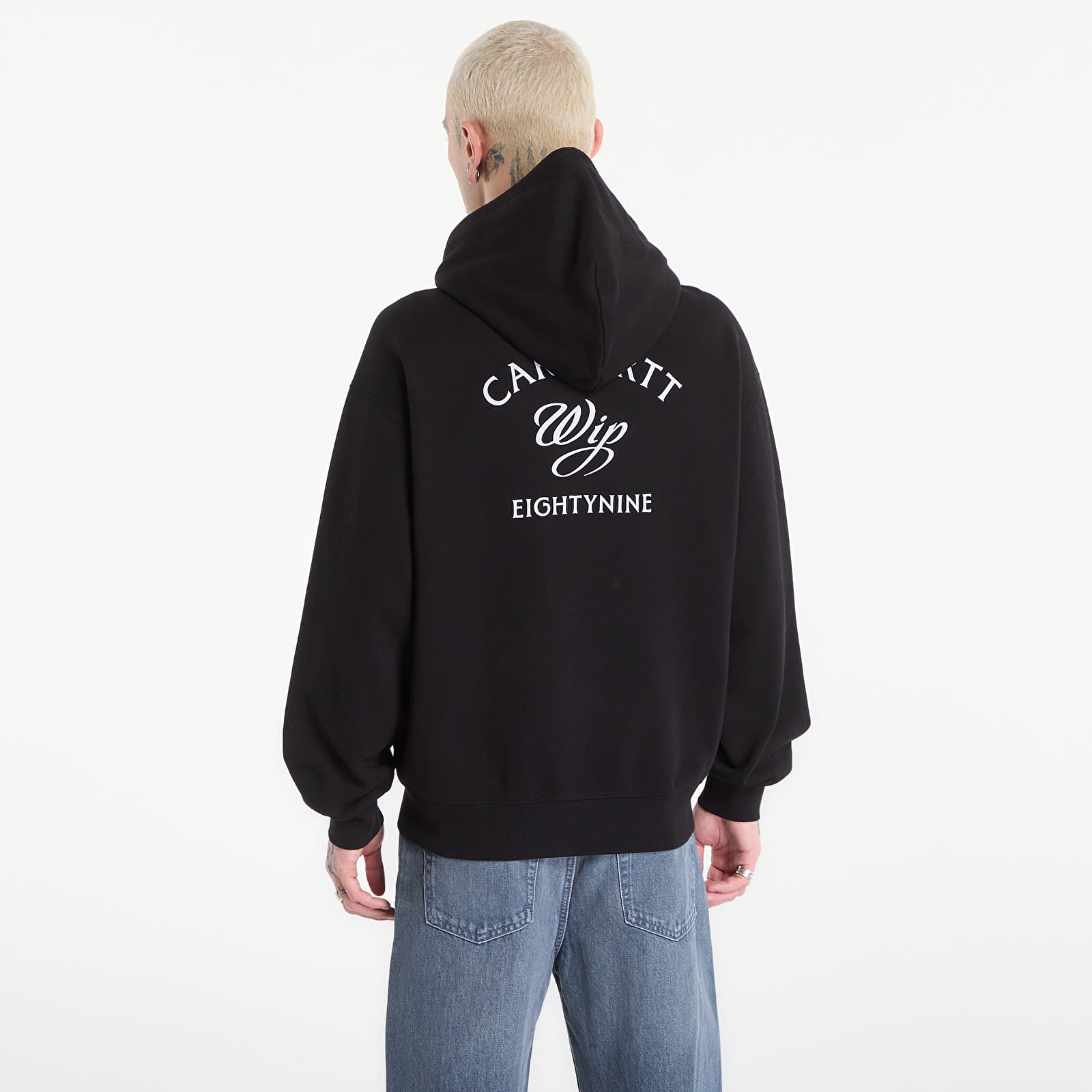 Hoodies and sweatshirts  Carhartt WIP Hooded Eightynine Sweat Jacket UNISEX Black