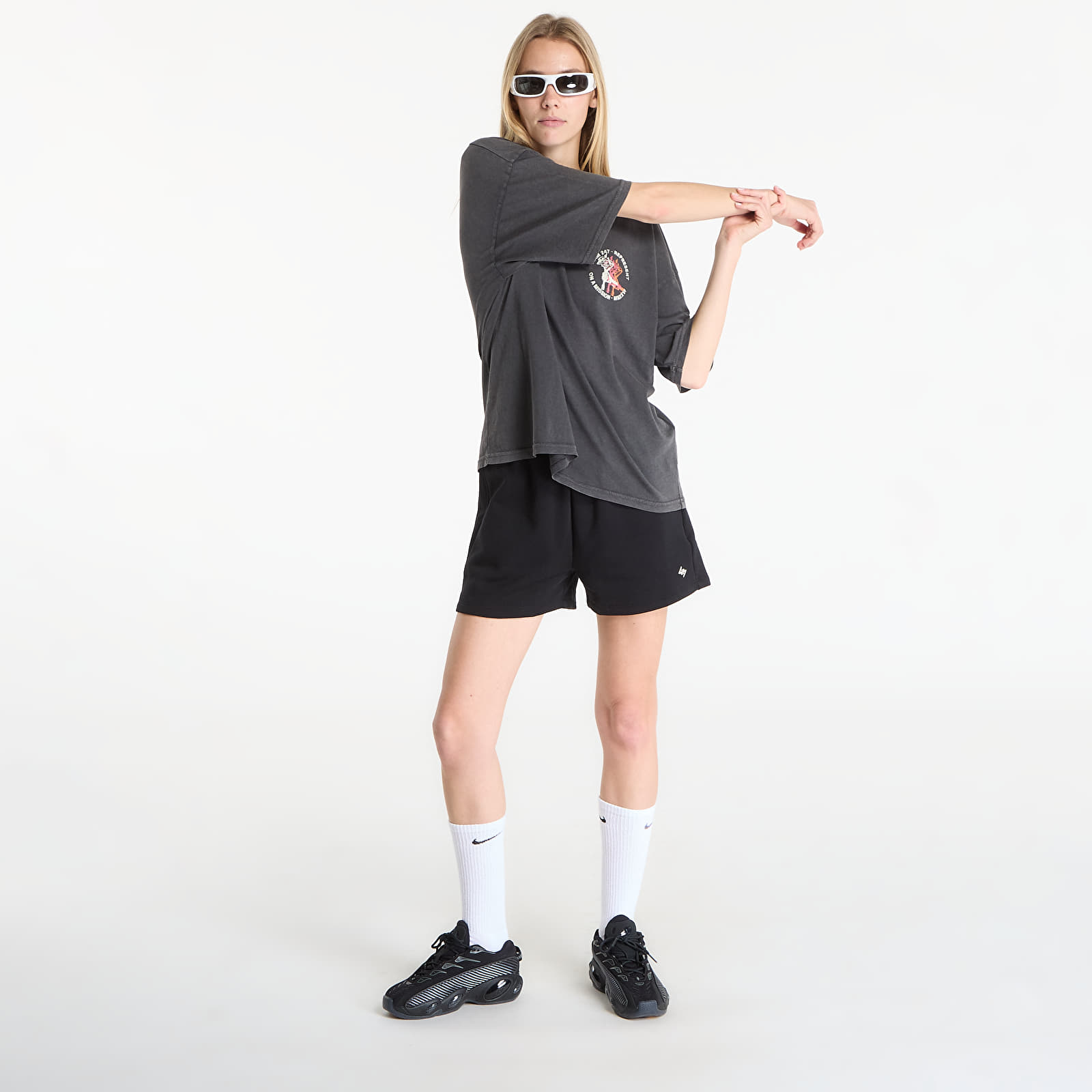 T-krekli REPRESENT 247 Torch Crop Tee UNISEX Washed Black