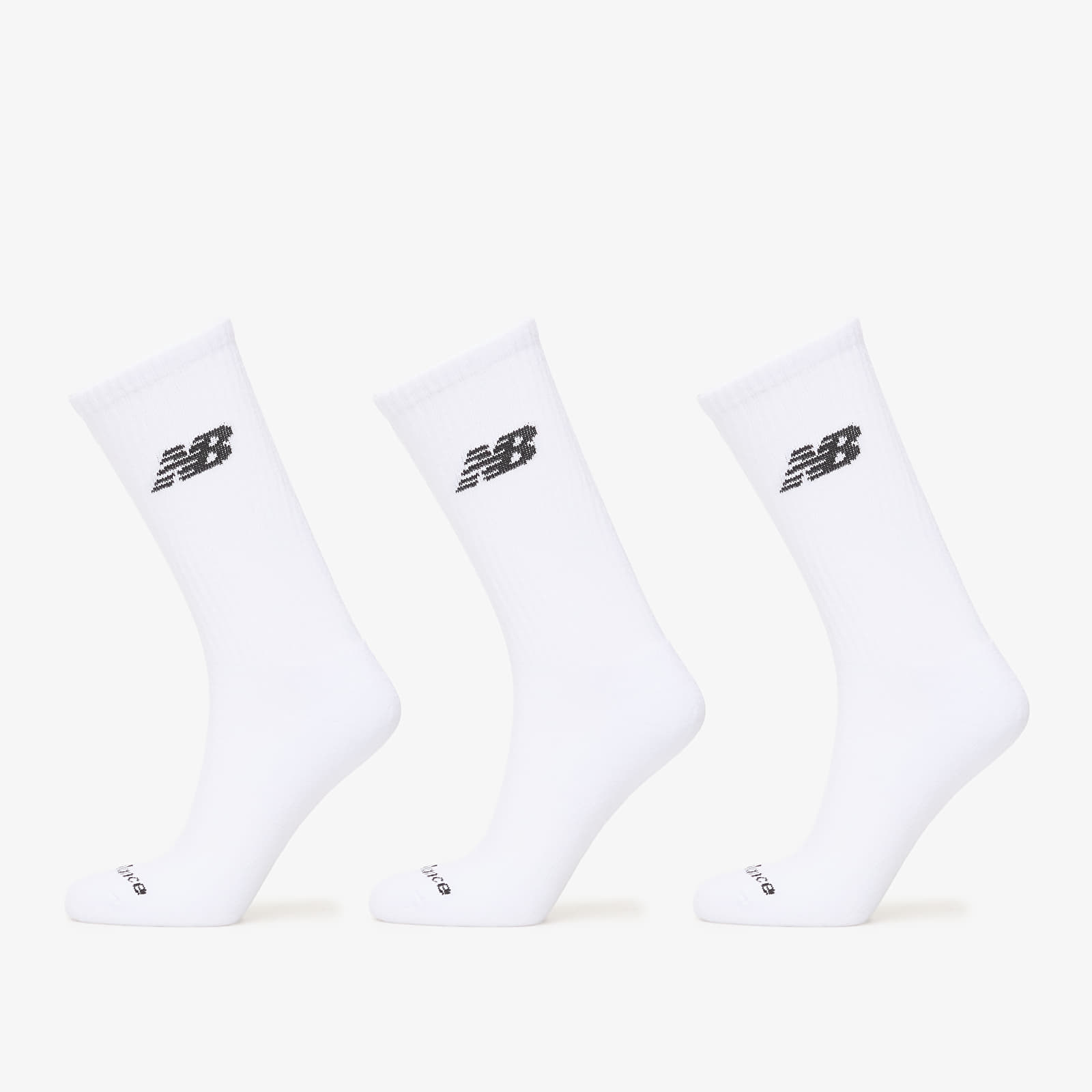Ponožky New Balance Everyday Crew 3-Pack White