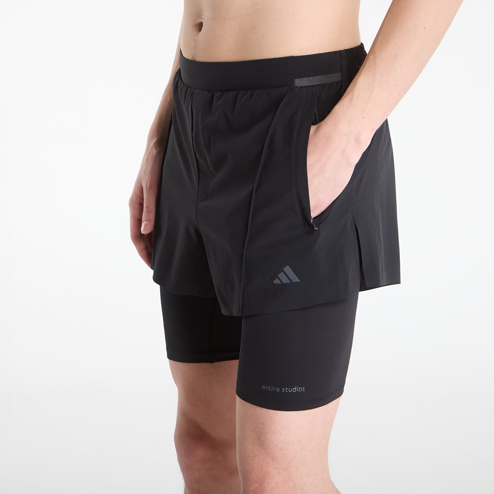 Kraťasy adidas x Entire Studios D4T Training 2In1 Shorts Black