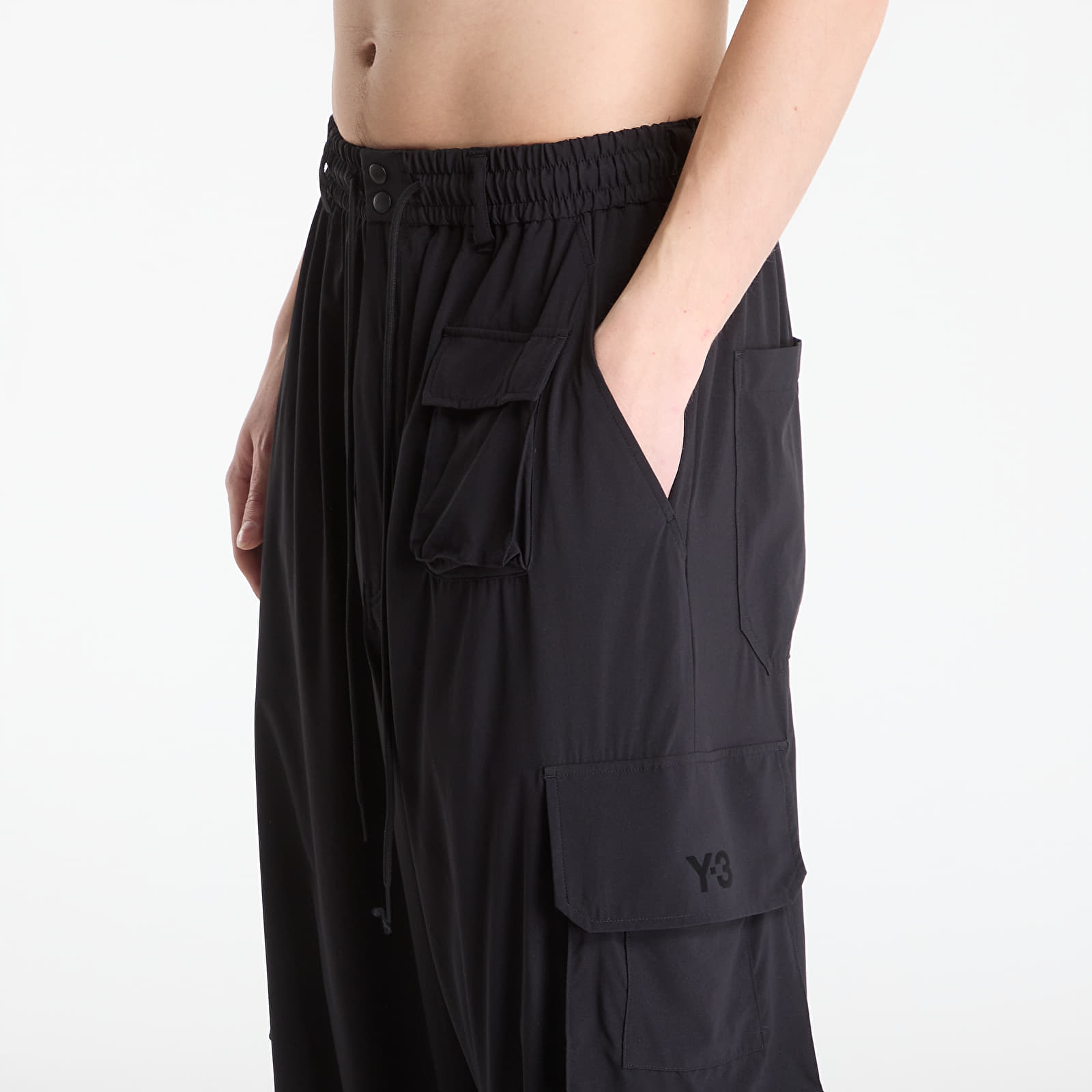 Hlače Y-3 Ut Straight Tracksuit Bottoms Black