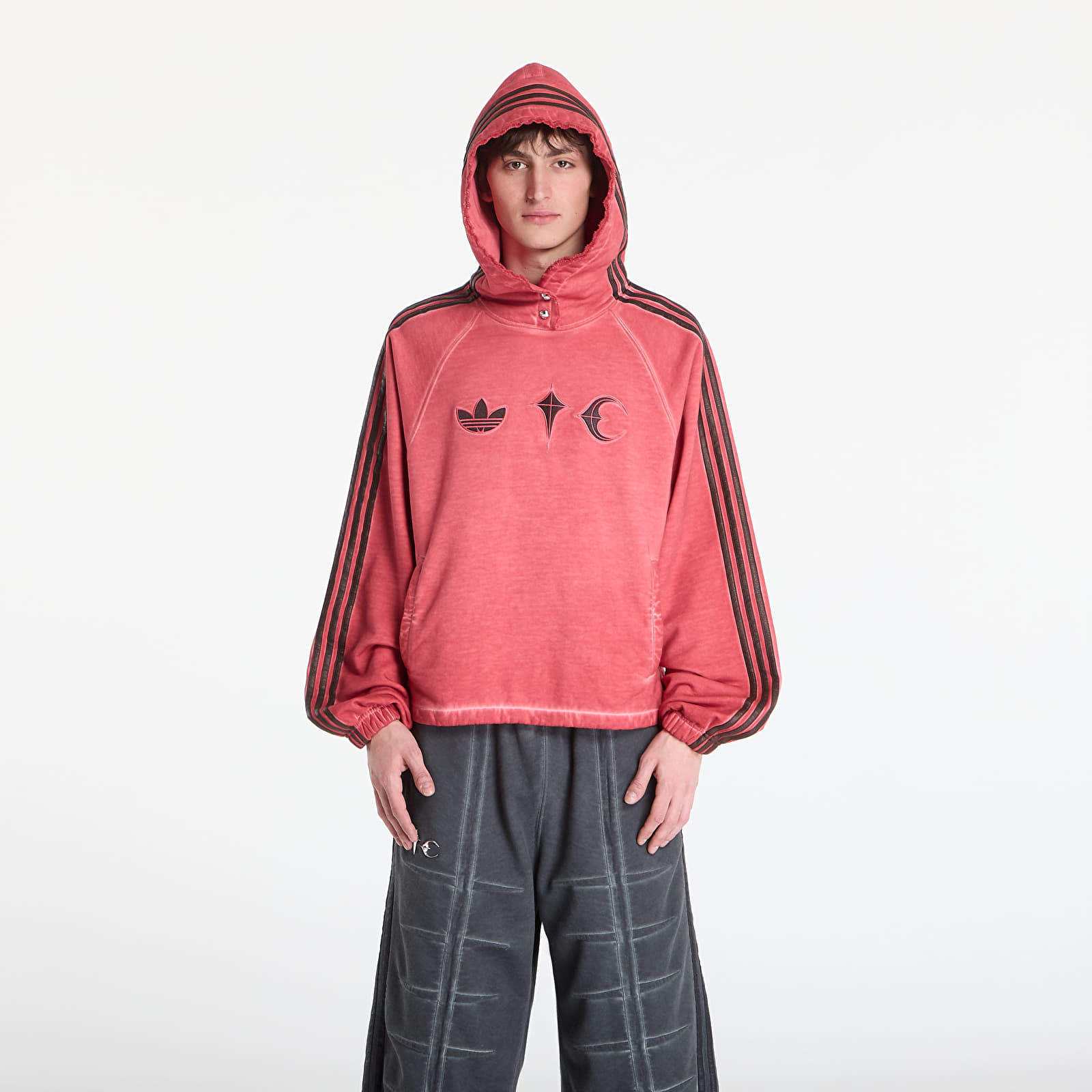 Sweatjacken und Sweatshirts adidas Thug Club Sweat Hoodie Power Red