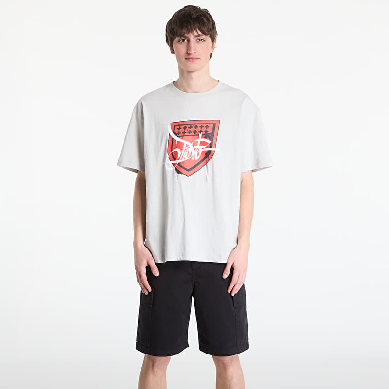 Tričko Prosto T-shirt Damage Target Silver