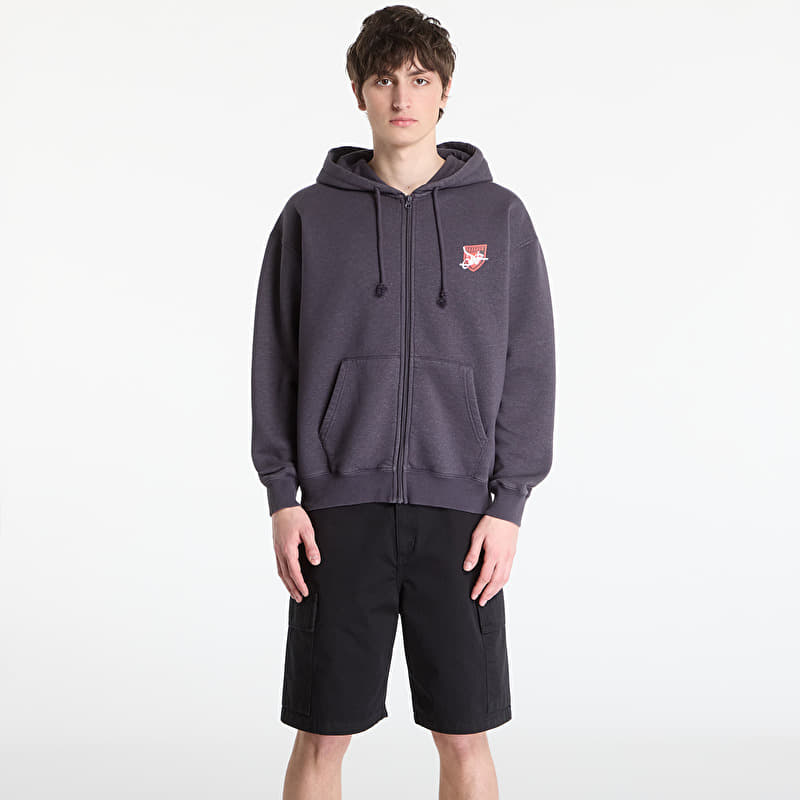 Mikina Prosto Zip Hoodie Damage Target Gray