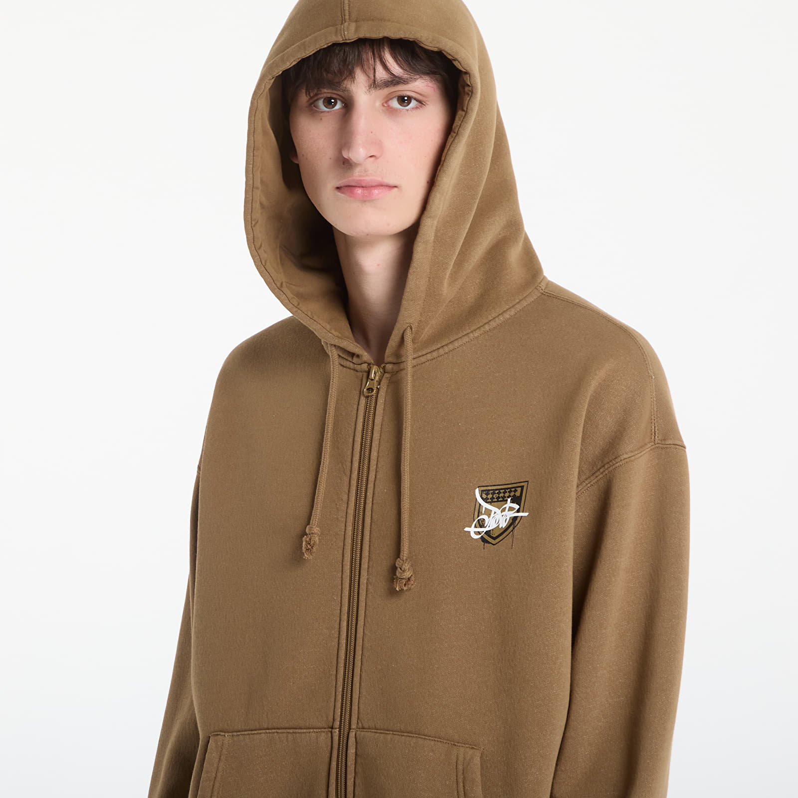 Худі та реглани Prosto Zip Hoodie Damage Target Beige