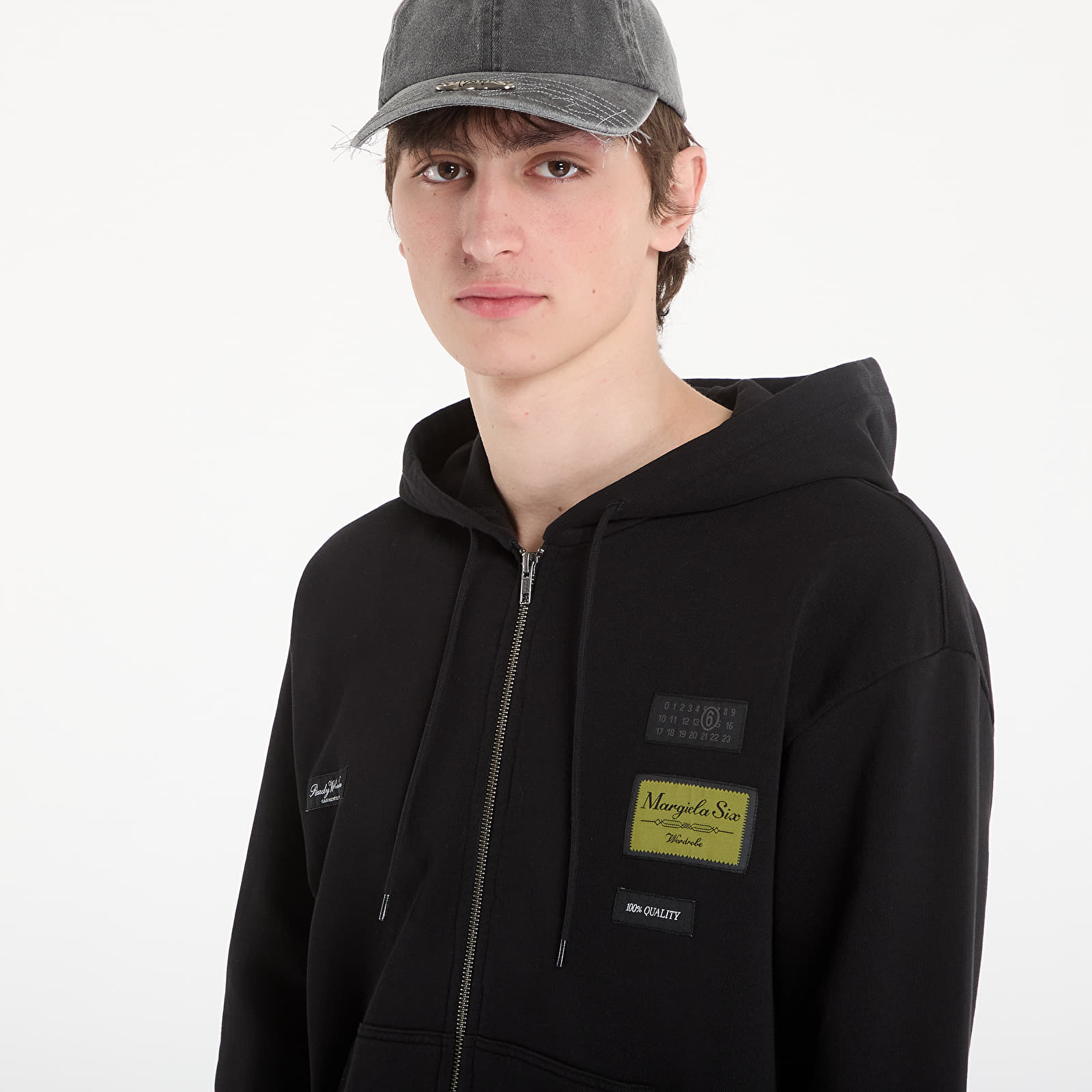 Bluzy MM6 Sweat Jacket Black