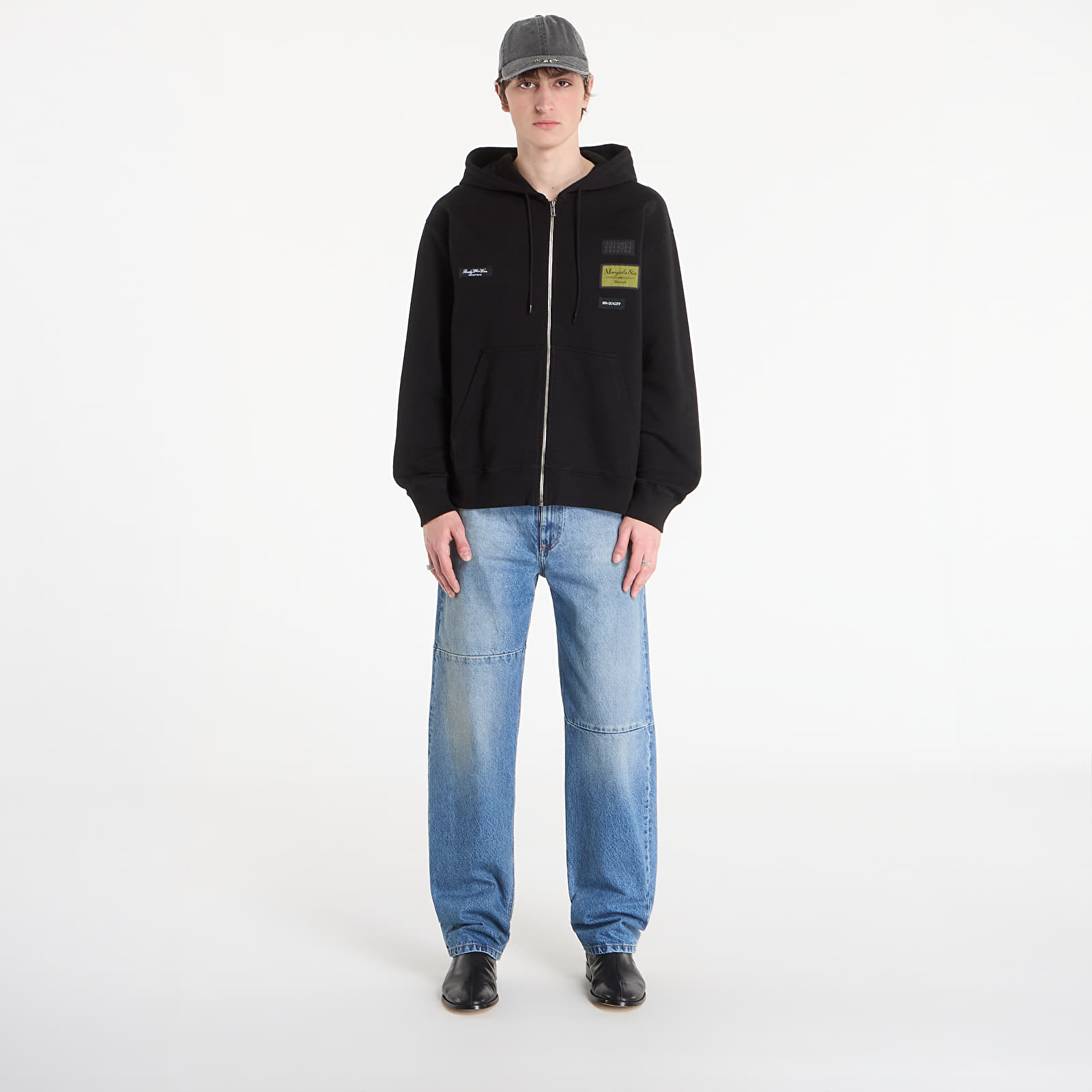 Bluzy MM6 Sweat Jacket Black