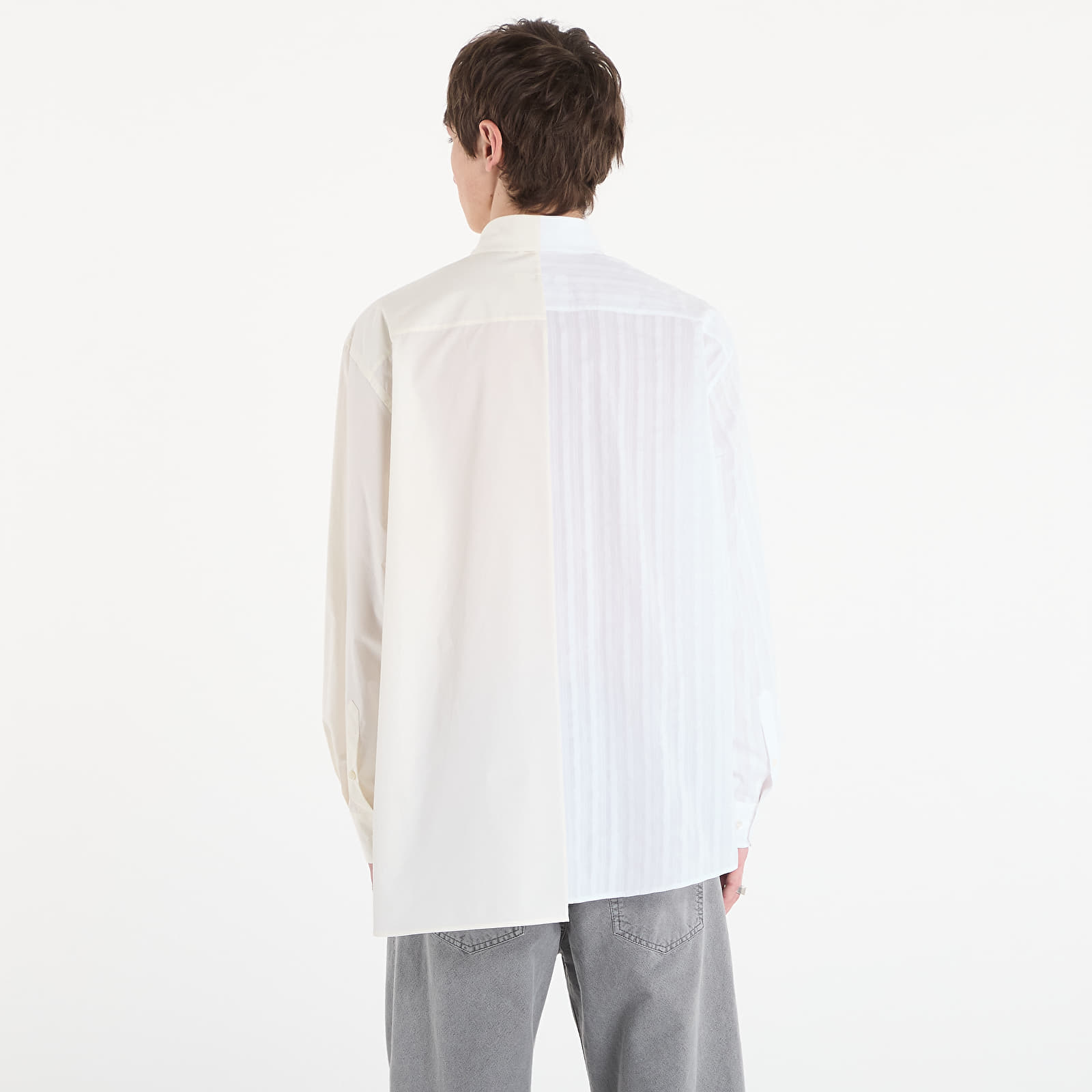Рубашки MM6 Long-Sleeved Shirt White