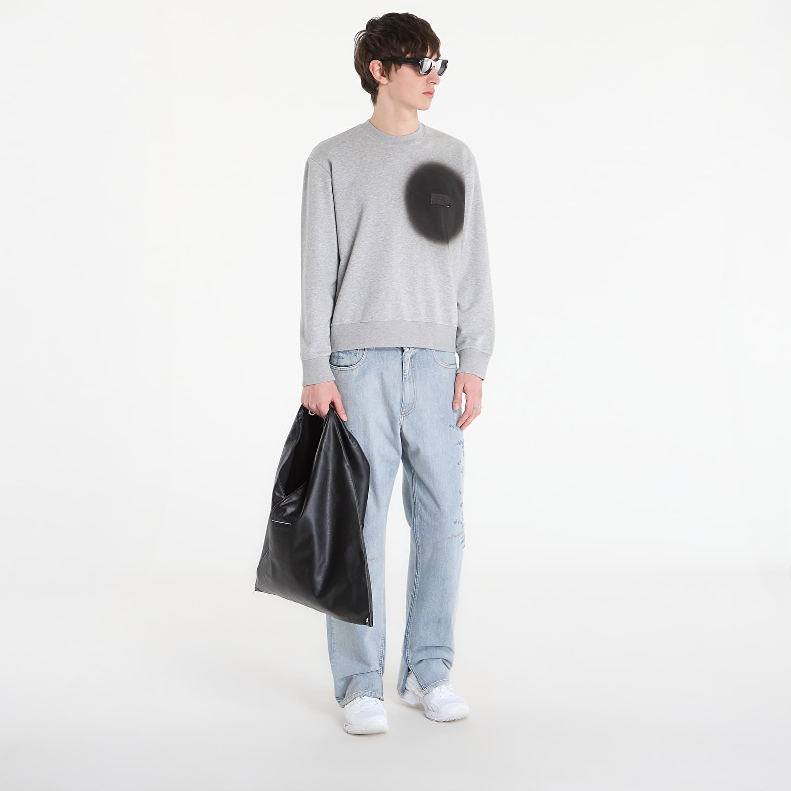 Hettegensere og sweatshirts MM6 Sweatshirt Light Grey