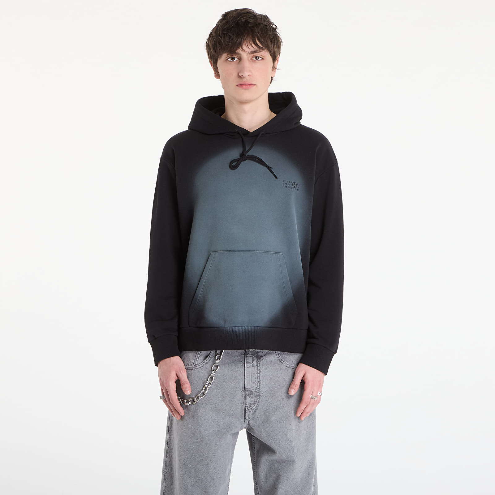 Mikiny MM6 Sweatshirt Black