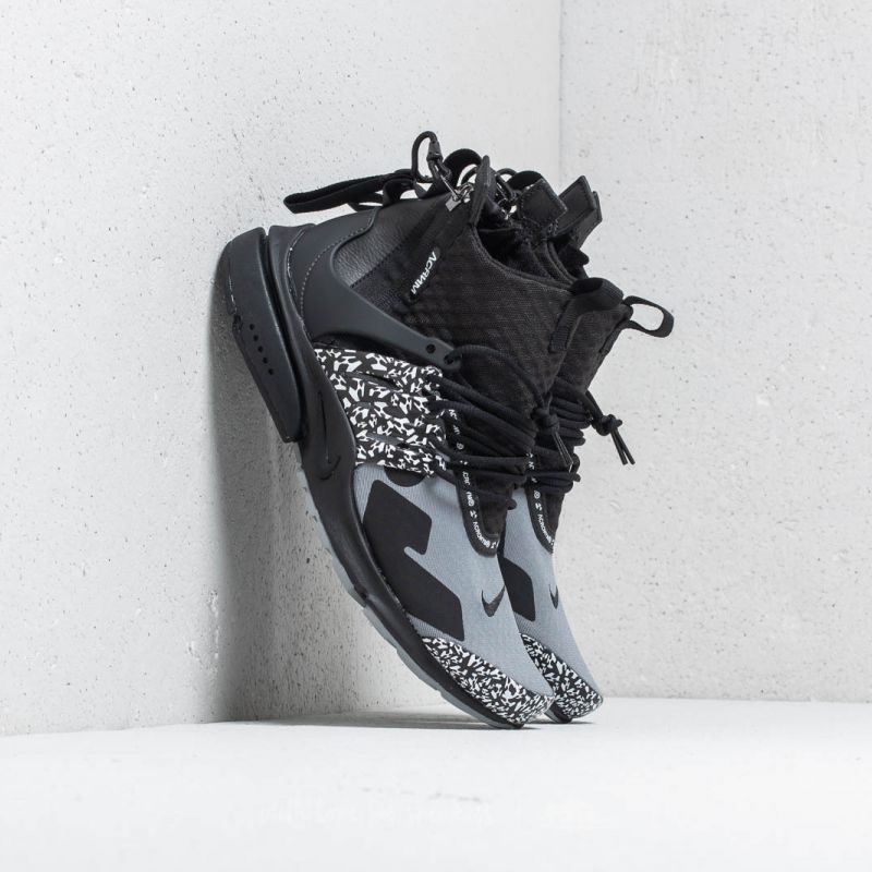 Nike x Acronym Air Presto Mid Cool Grey/ Black | Footshop
